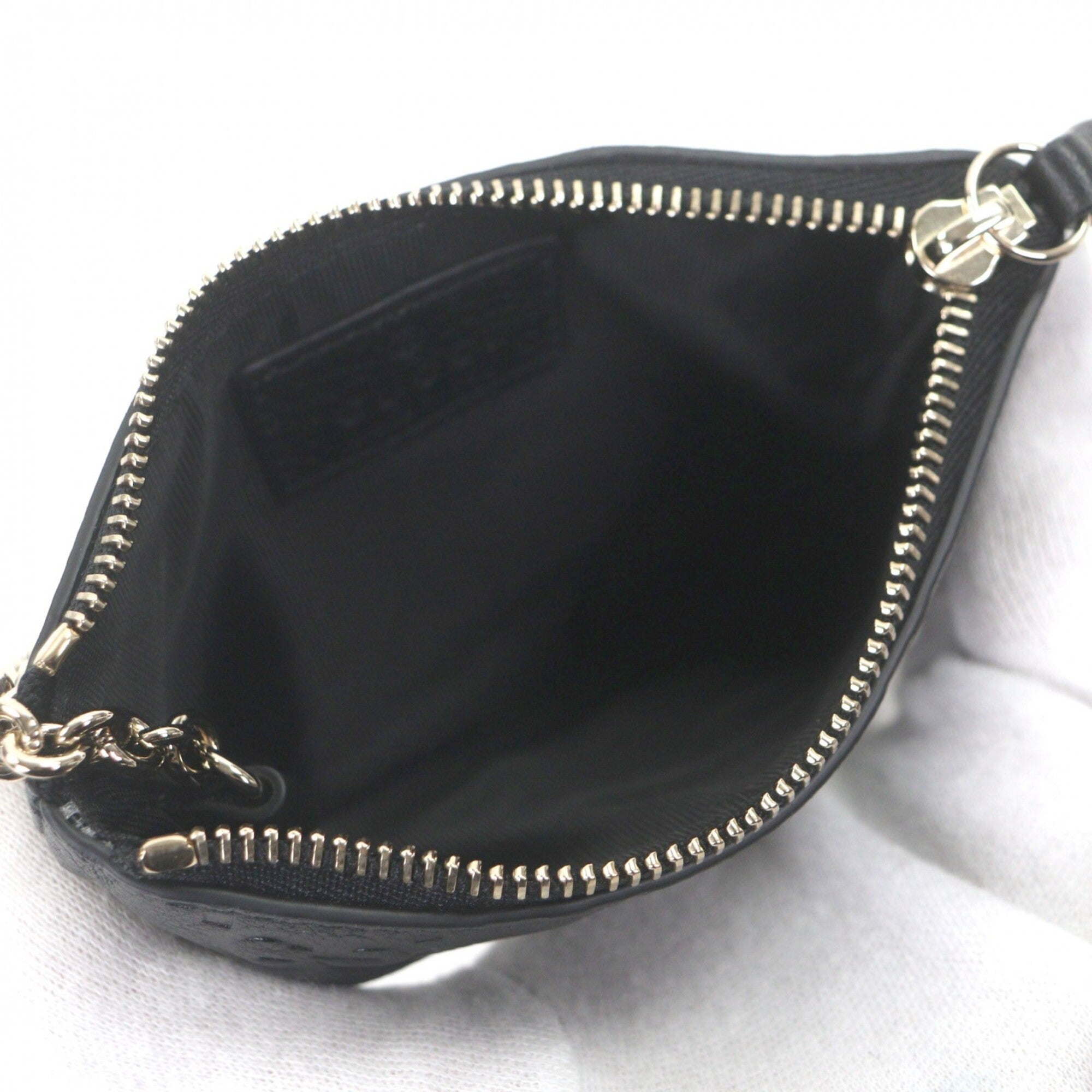 Gucci Black Leather Coin Purse/Coin Case (Pre-Owned)