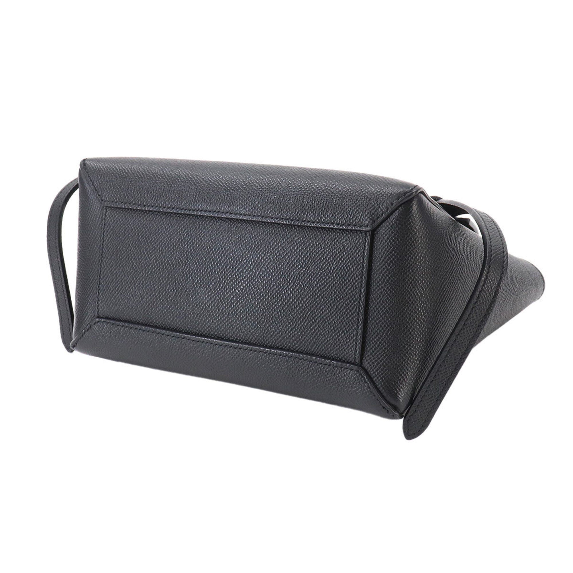Celine Black Leather Handbag (Pre-Owned)