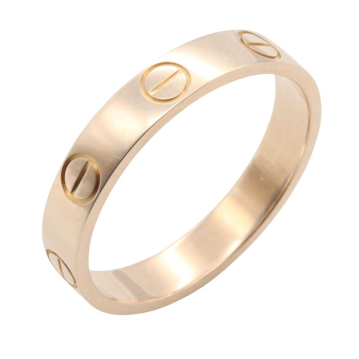 Cartier Gold Pink Gold (18K) Band Ring (Pre-Owned)