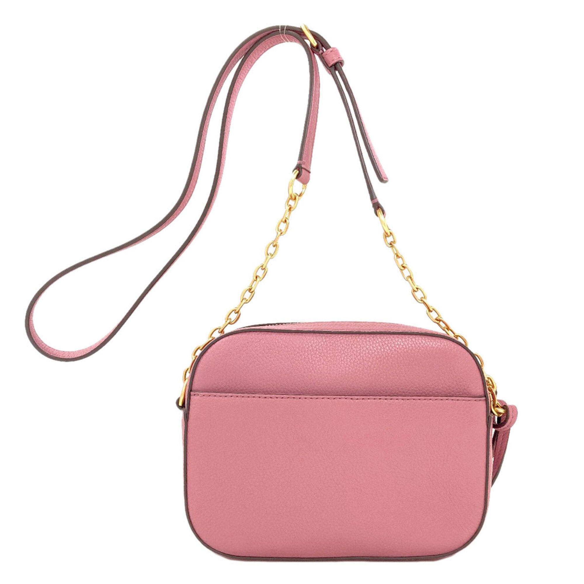 Tory Burch Pink Leather Shoulder Bag (Pre-Owned)