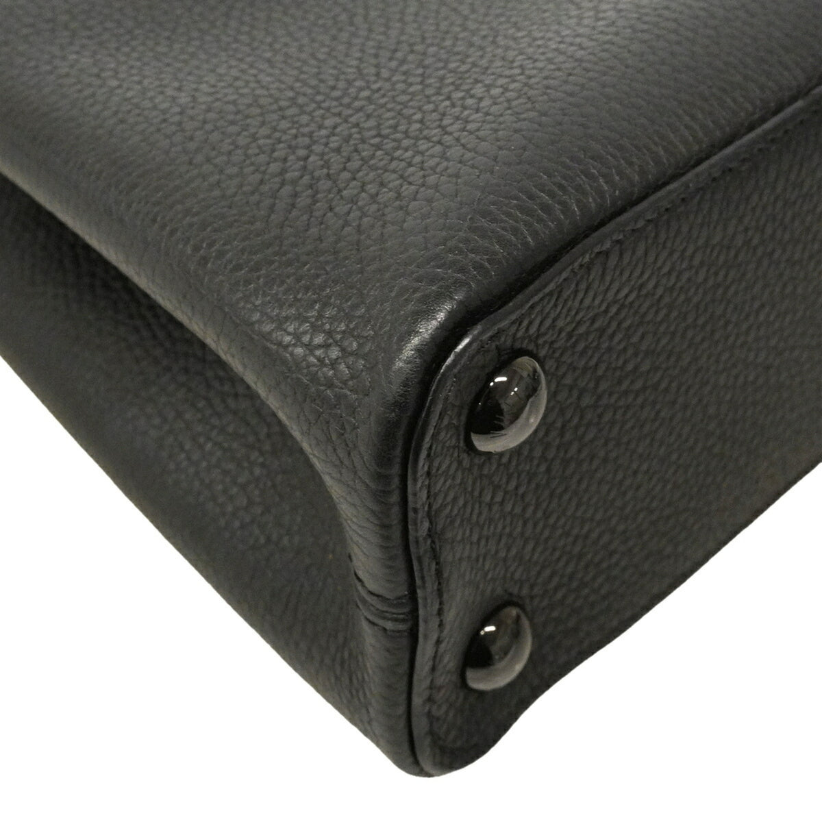 Louis Vuitton Noir Handbag (Pre-Owned)