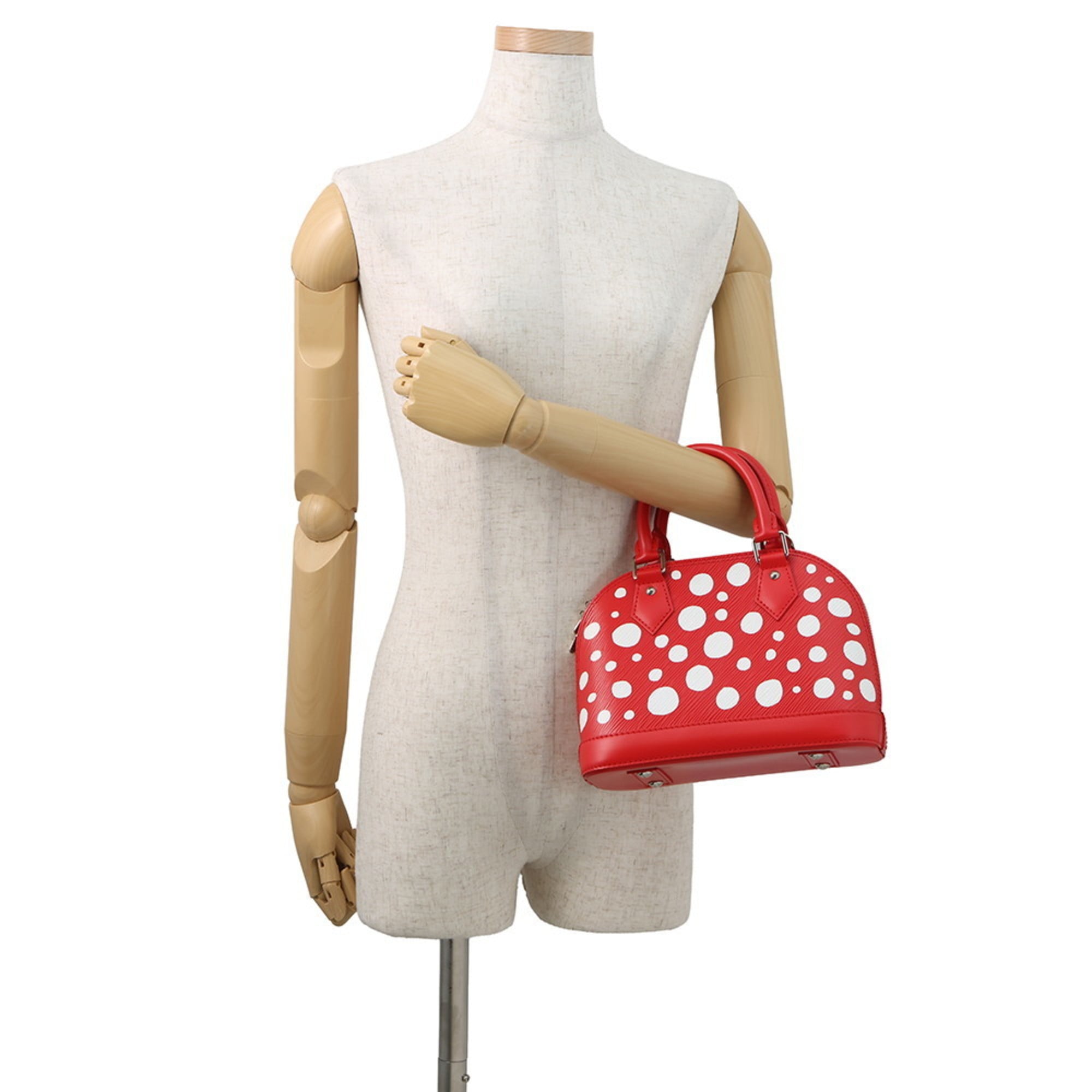 Louis Vuitton Red Color Epi Leather Handbag Shoulder Bag (Pre-Owned)