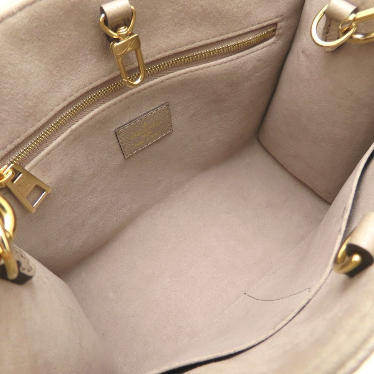 Louis Vuitton Tourterelle Monogram Empreinte Handbag (Pre-Owned)