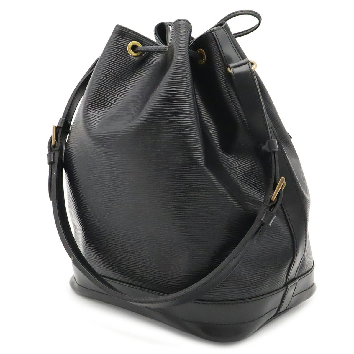Louis Vuitton Epi Black Noir Epi Leather Shoulder Bag (Pre-Owned)