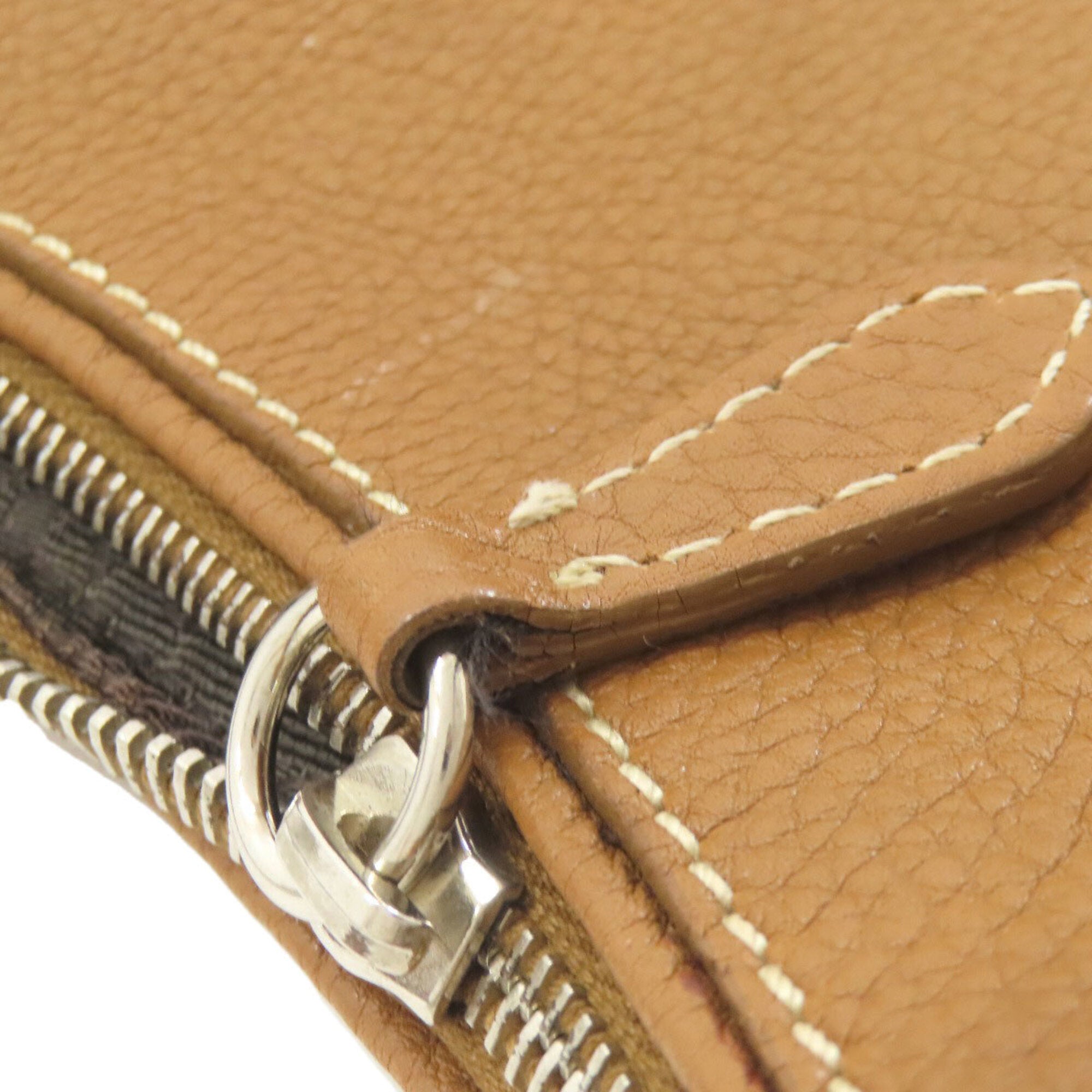Prada Brown Leather Shoulder Bag (Pre-Owned)