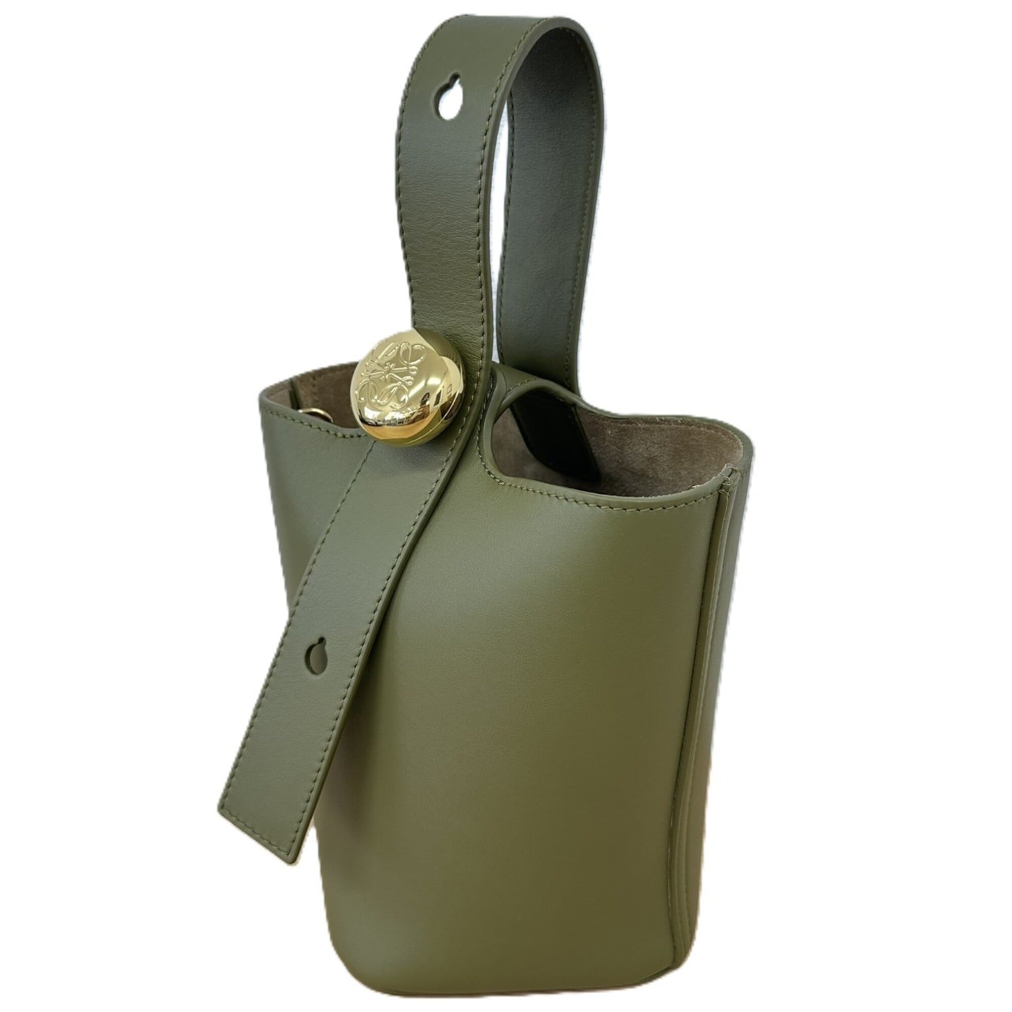 Loewe Khaki Olive Shoulder Bag (Pre-Owned)