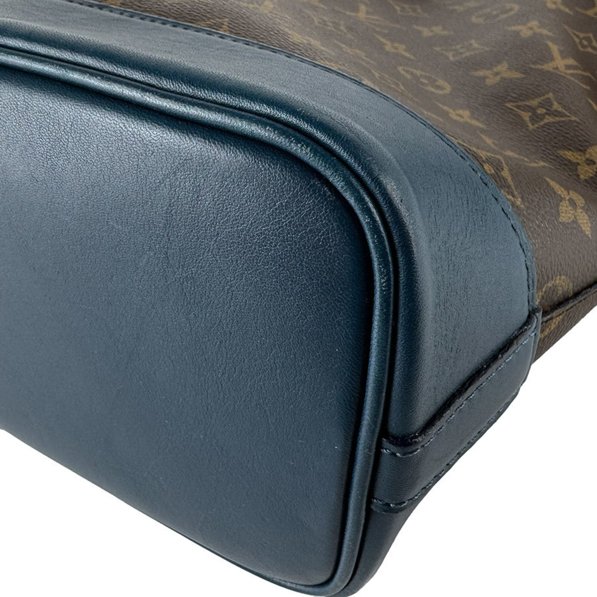 Louis Vuitton Brown Green Monogram Monogram Handbag (Pre-Owned)