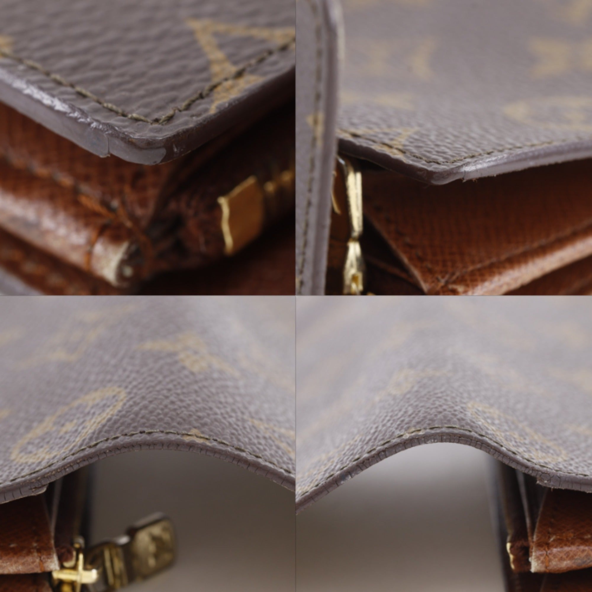 Louis Vuitton Monogram Brown Monogram Long Wallet (Bi-Fold) (Pre-Owned)