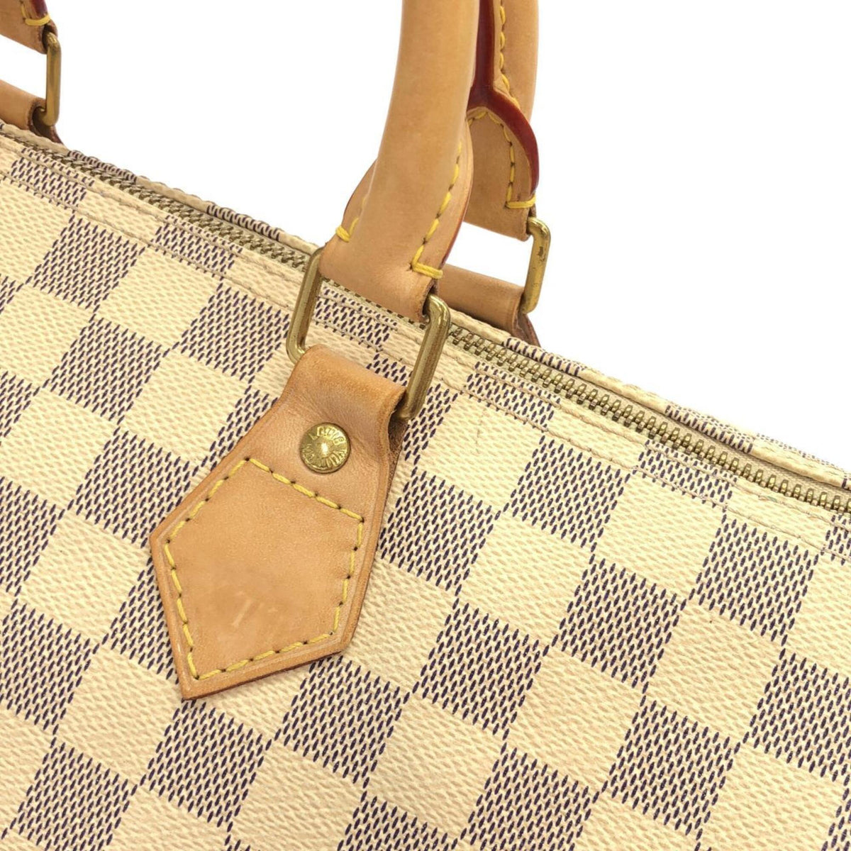 Louis Vuitton Azur Damier Azur Damier Azur Boston Bag (Pre-Owned)