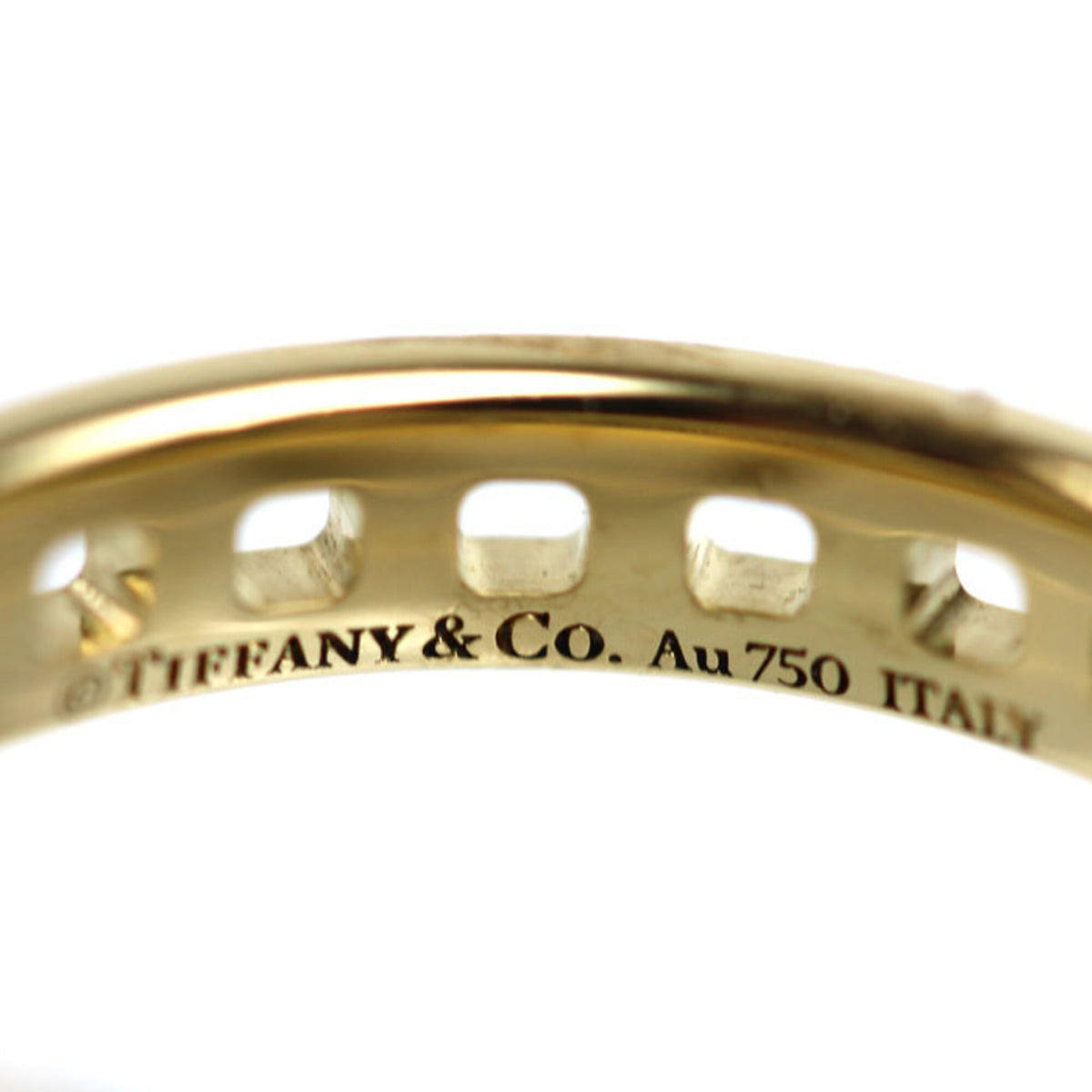 Tiffany Yellow Gold (18K) Band Ring (Pre-Owned)