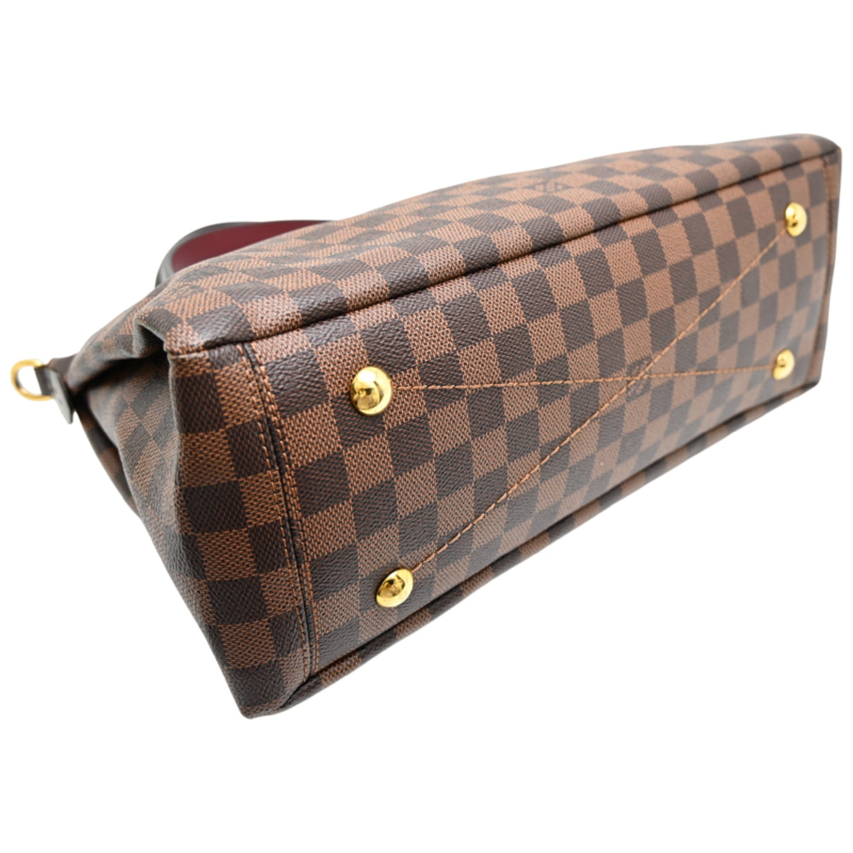 Louis Vuitton Brown Damier Canvas Handbag (Pre-Owned)