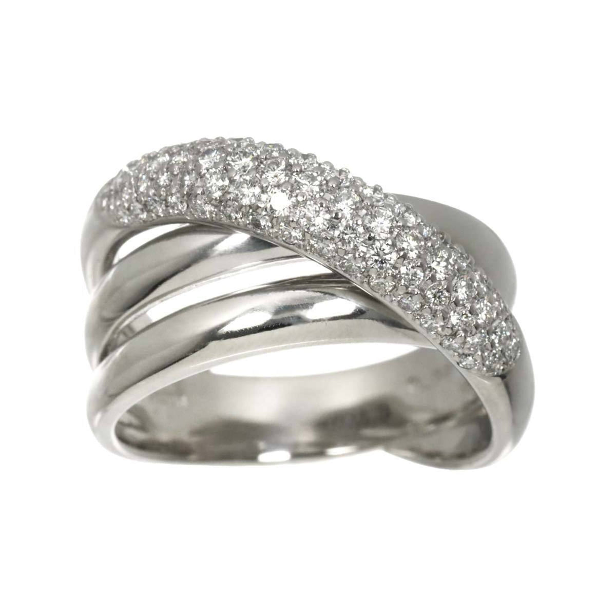 Celine Platinum 900 Band Ring (Pre-Owned)