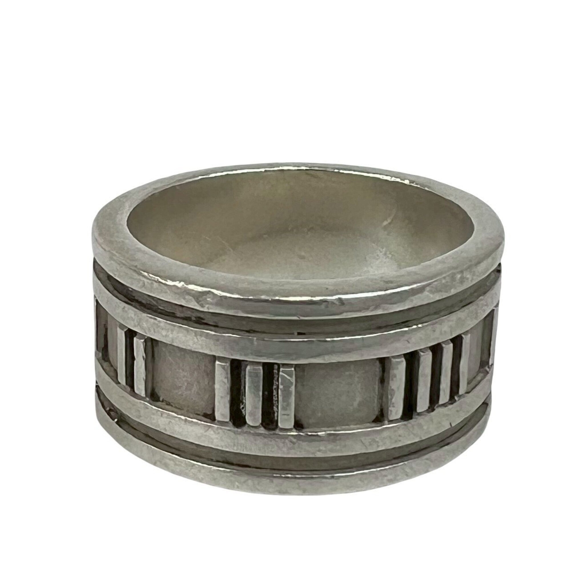 Tiffany Silver Silver 925 Band Ring (Pre-Owned)