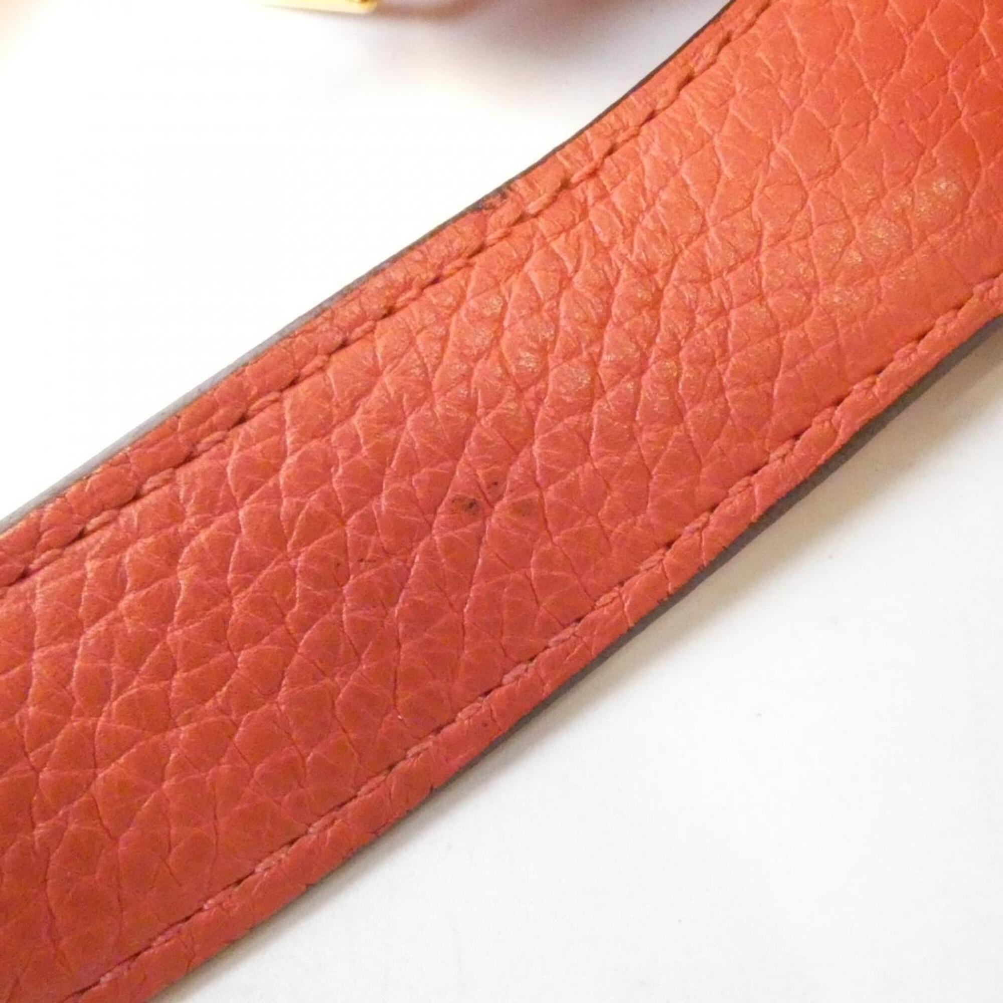 Hermes Rose Jaipur Taurillon Clemence Leather Handbag (Pre-Owned)