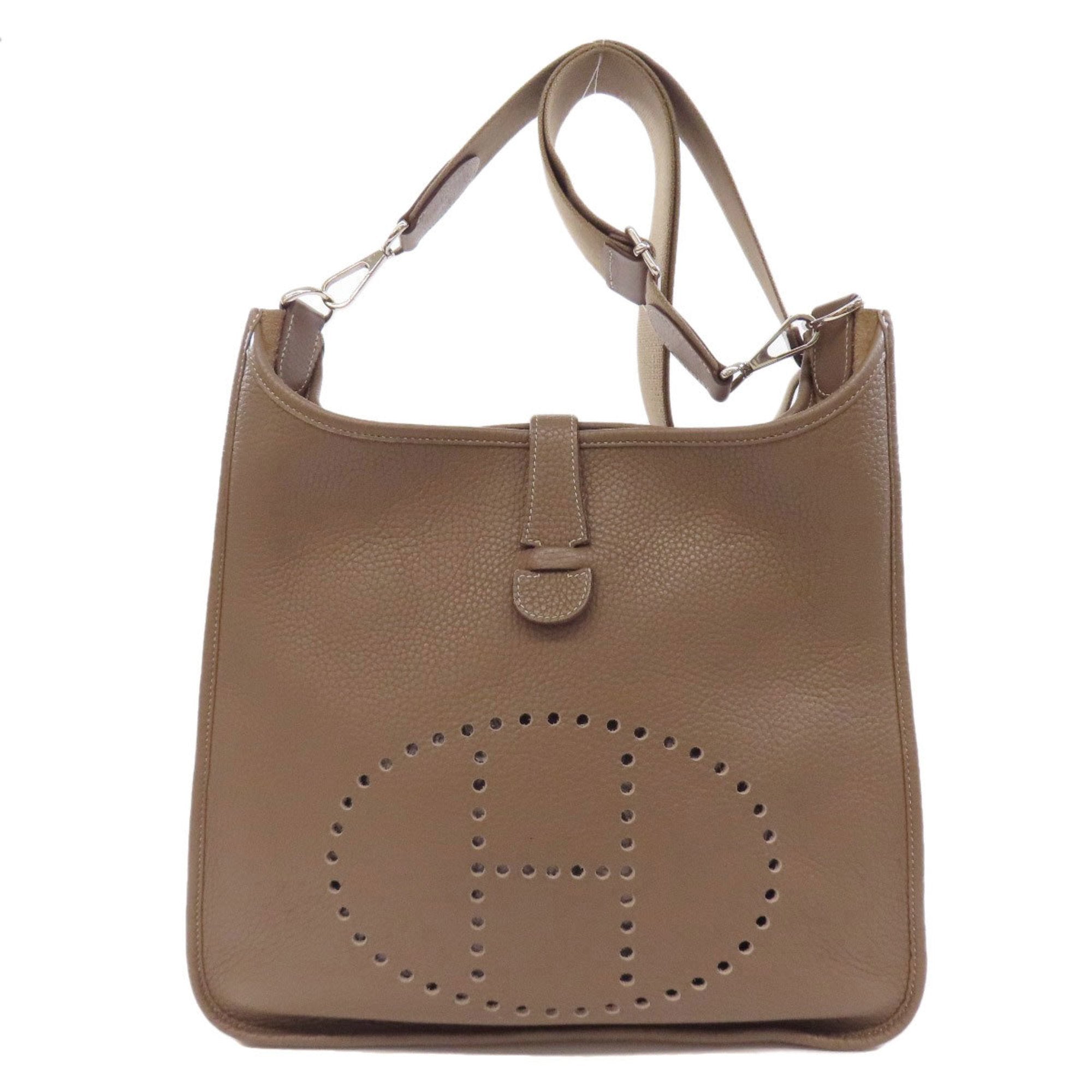Hermes Beige Shoulder Bag (Pre-Owned)
