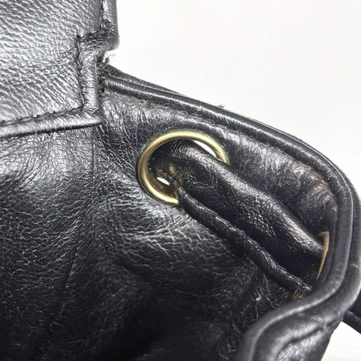 Chanel Matelasse Black Leather Backpack (Pre-Owned)