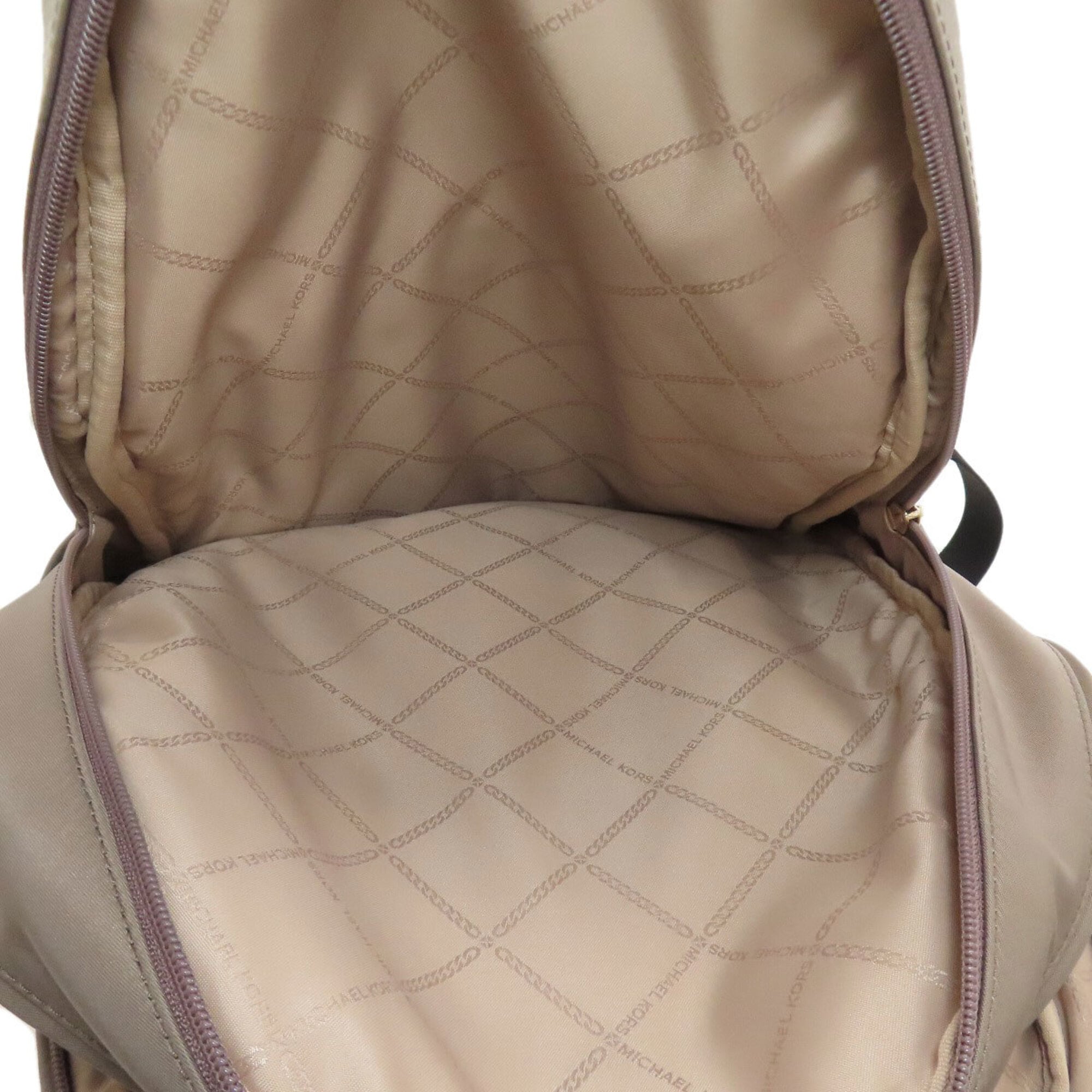 Michael Kors Brown Nylon Backpack (Pre-Owned)