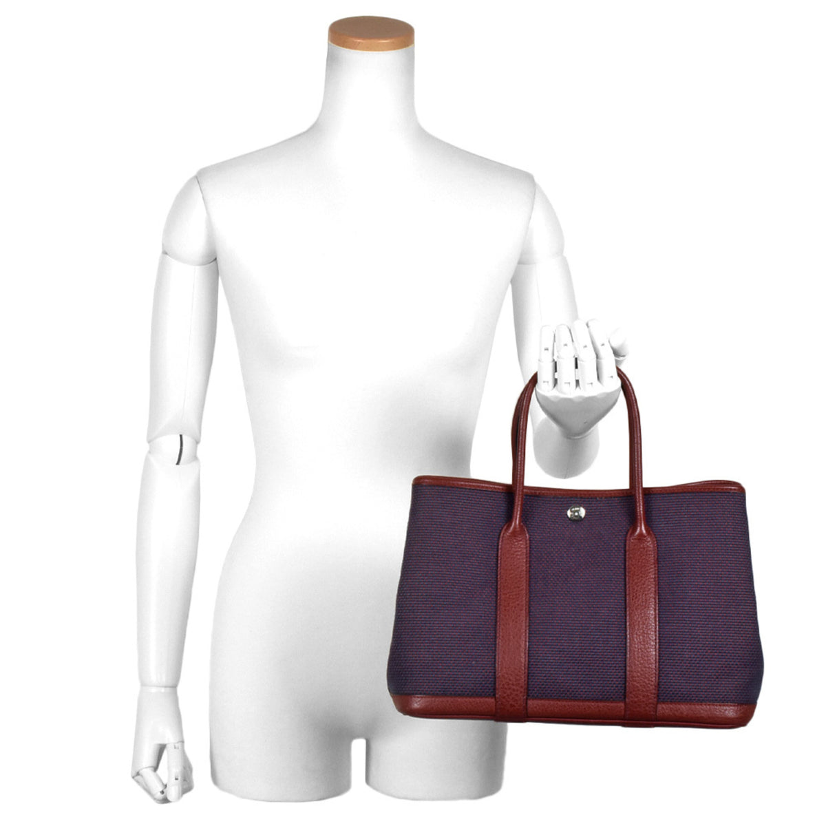 Hermes Rouge H Buffle Skipper Leather Tote Bag (Pre-Owned)