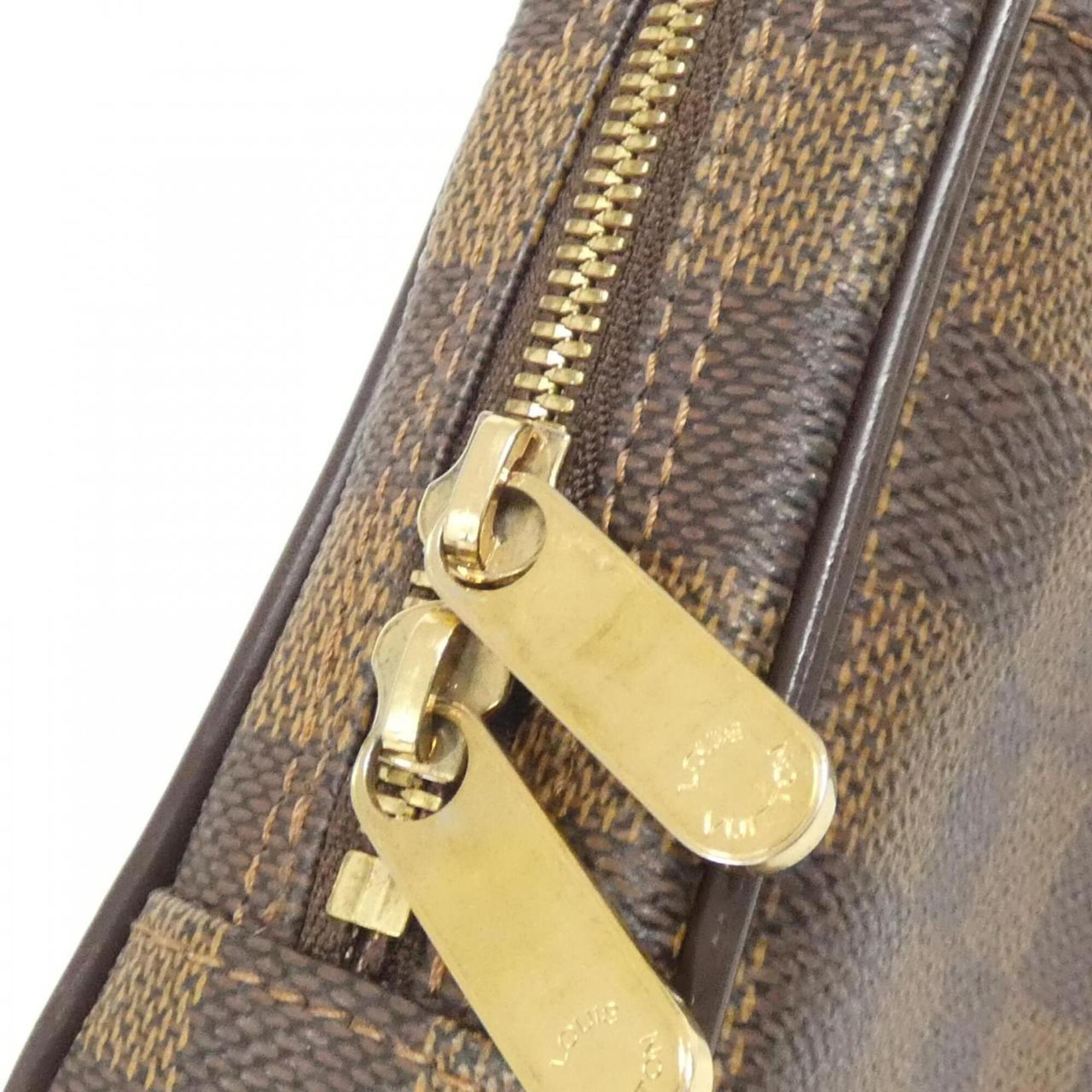 Louis Vuitton Brown Coated Canvas Handbag (Pre-Owned)