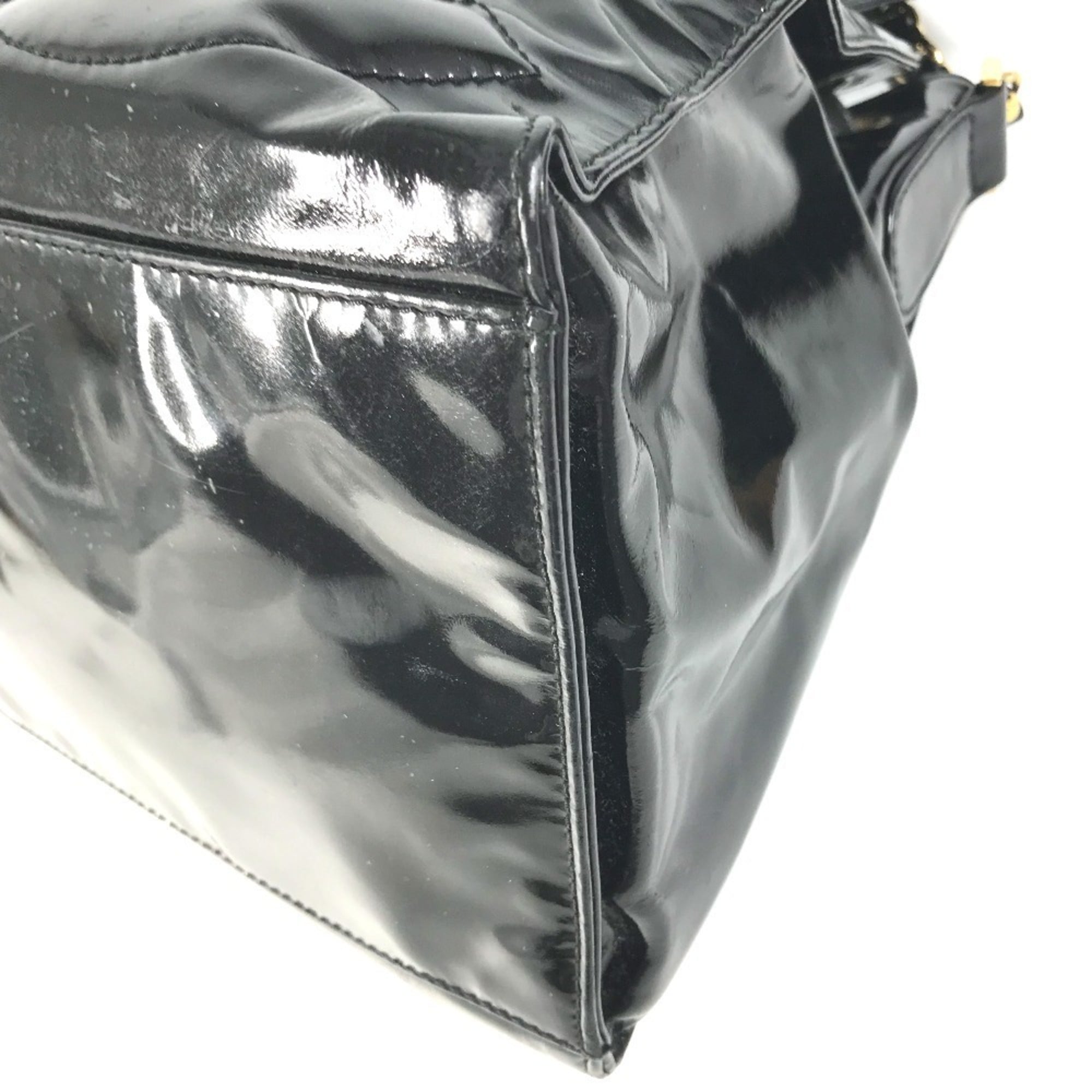 Chanel Black Handbag Pouch Shoulder Bag (Pre-Owned)