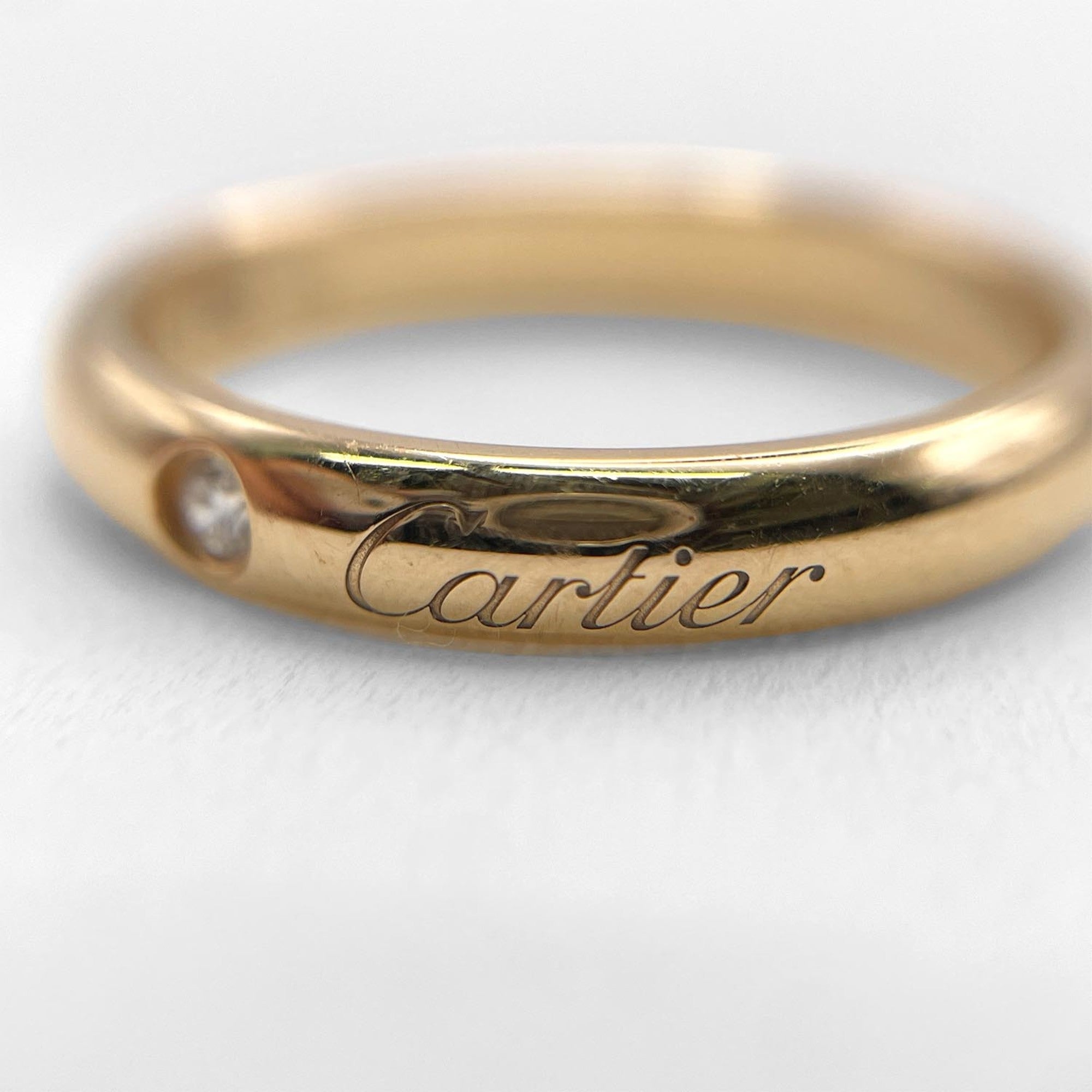 Cartier Pink Gold Pink Gold (18K) Band Ring (Pre-Owned)