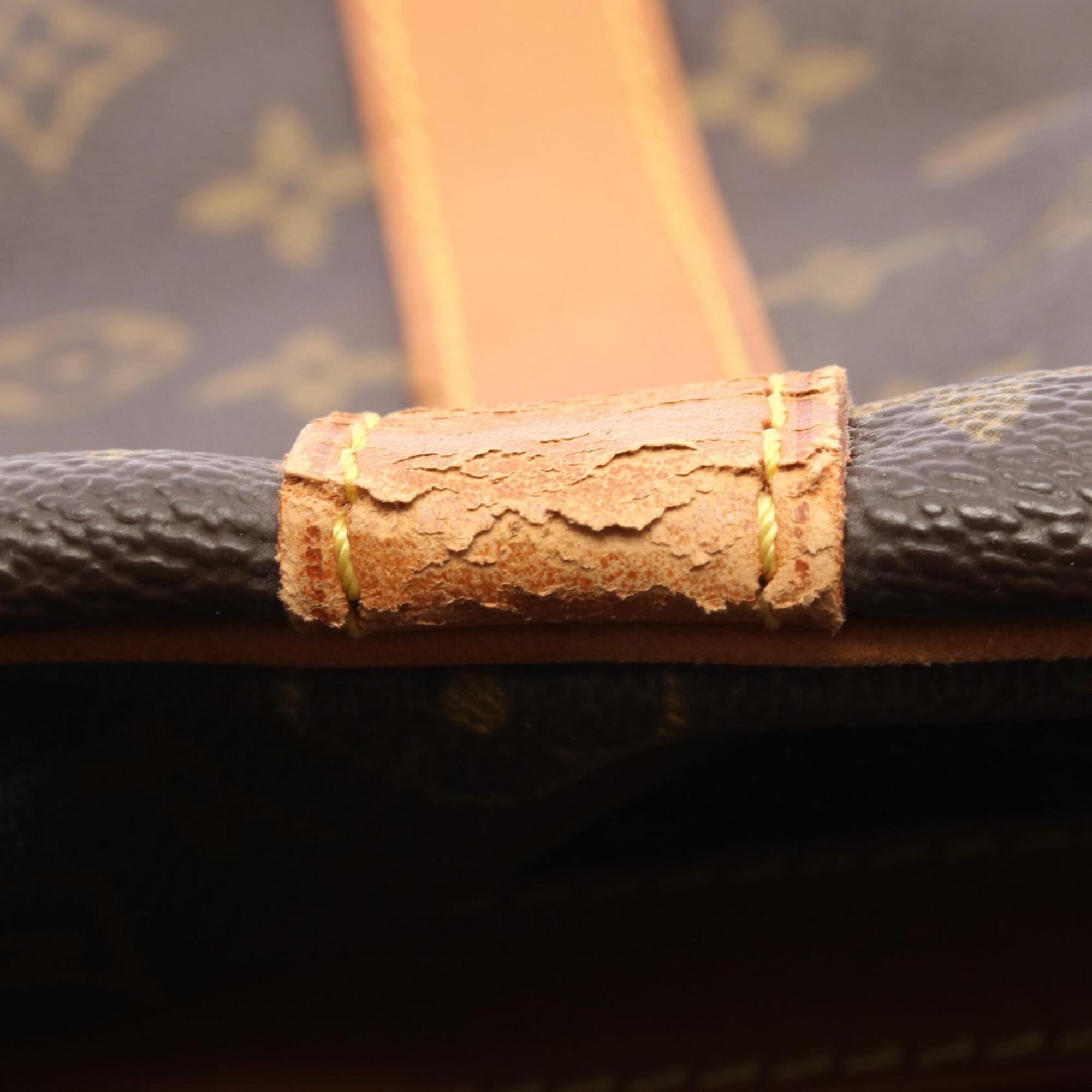 Louis Vuitton Brown Monogram Monogram Boston Bag Handbag (Pre-Owned)