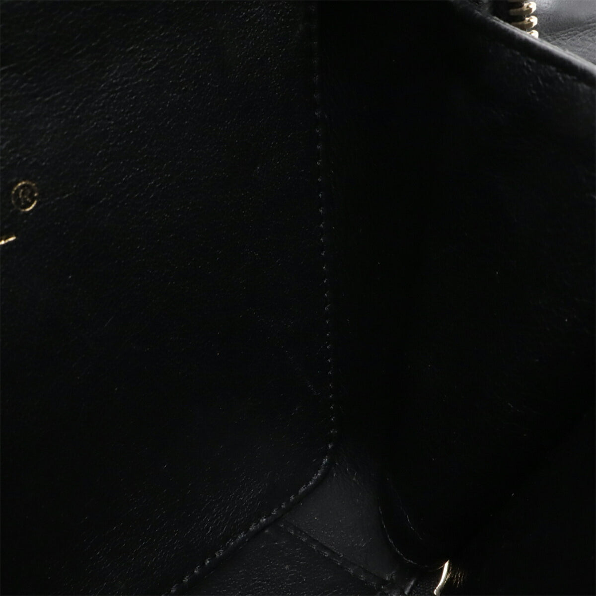 Chanel Black Grained Calfskin Handbag Shoulder Bag Vanity Bag (Pre-Owned)