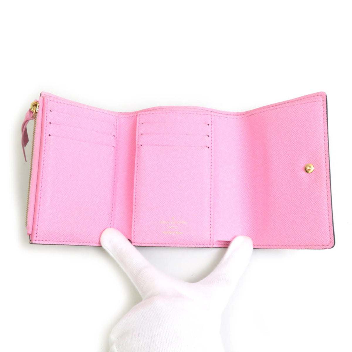 Louis Vuitton Brown Monogram Monogram Wallet (Tri-Fold) (Pre-Owned)