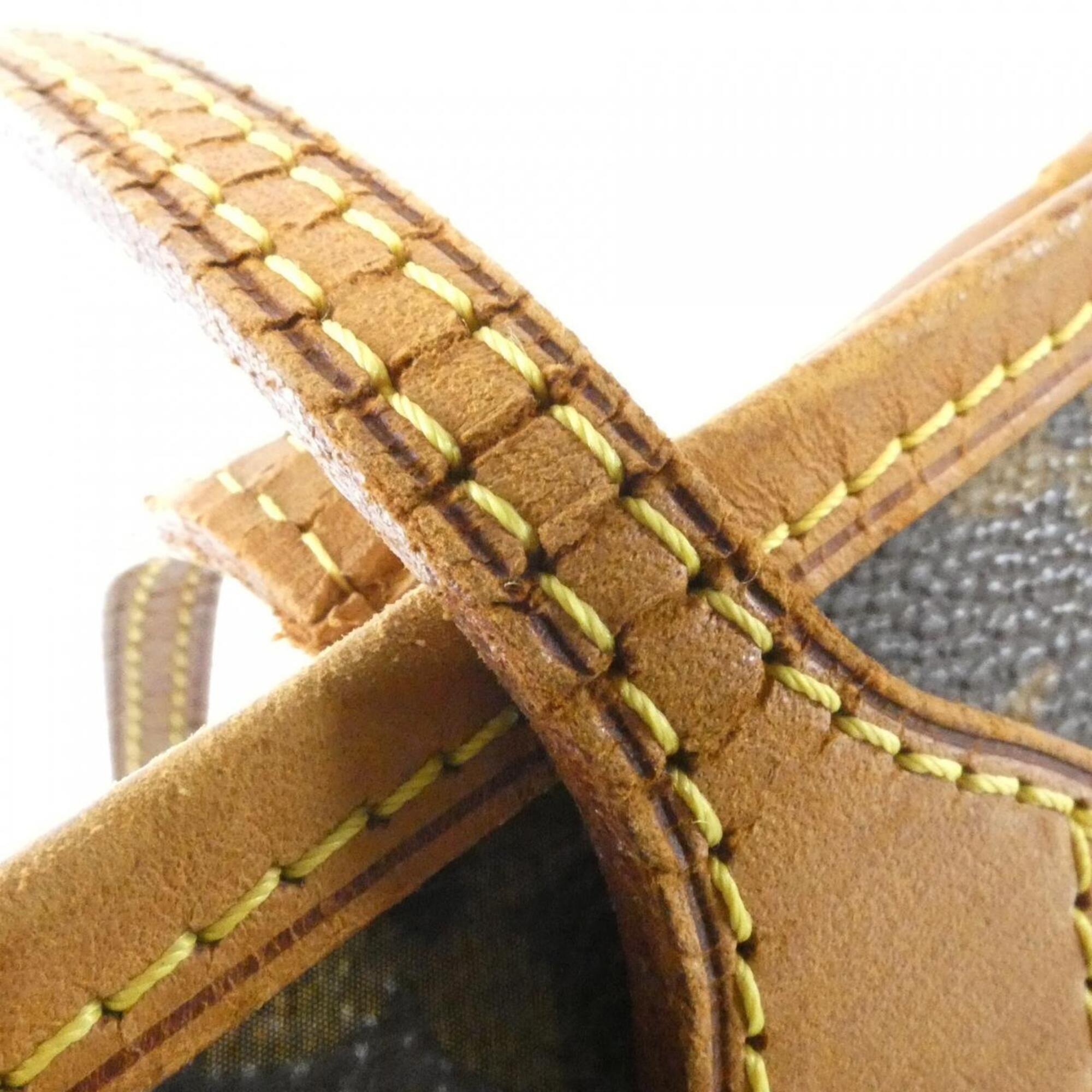 Louis Vuitton Marron Coated Canvas Handbag (Pre-Owned)