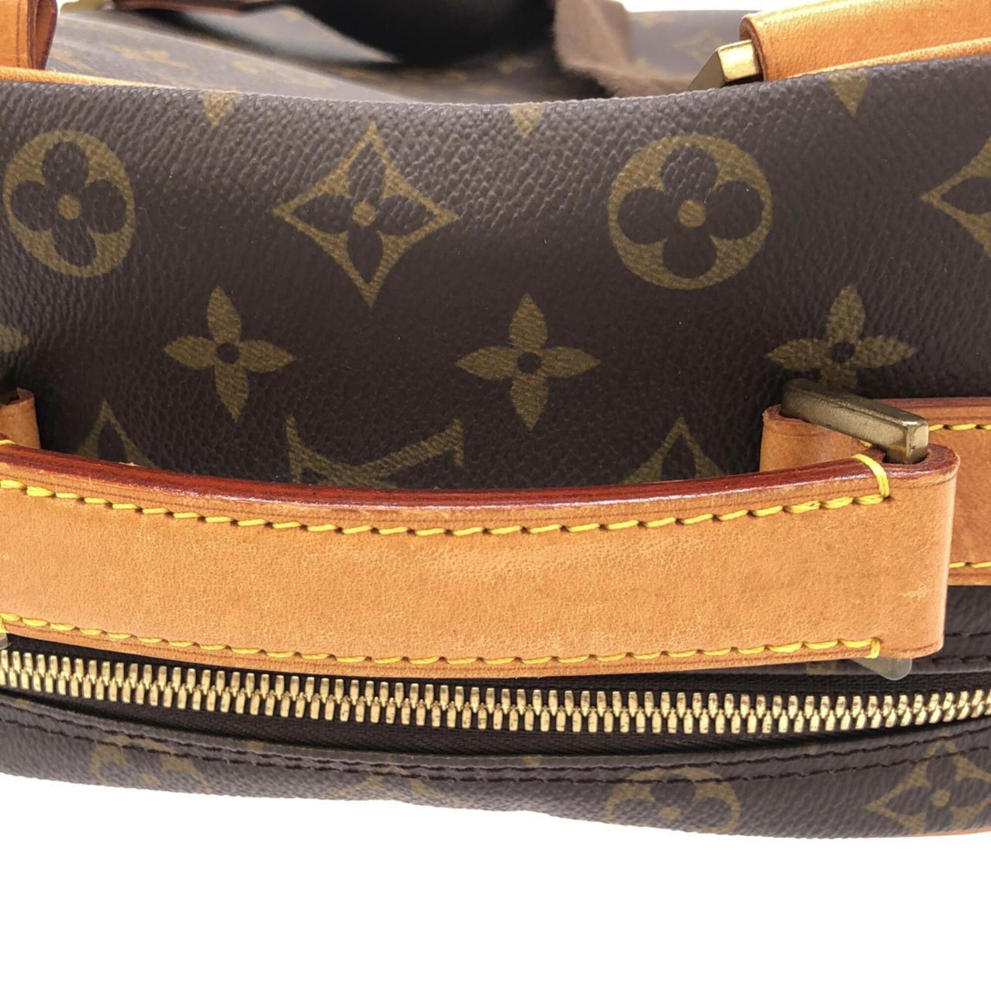Louis Vuitton Brown Coated Canvas Shoulder Bag (Pre-Owned)
