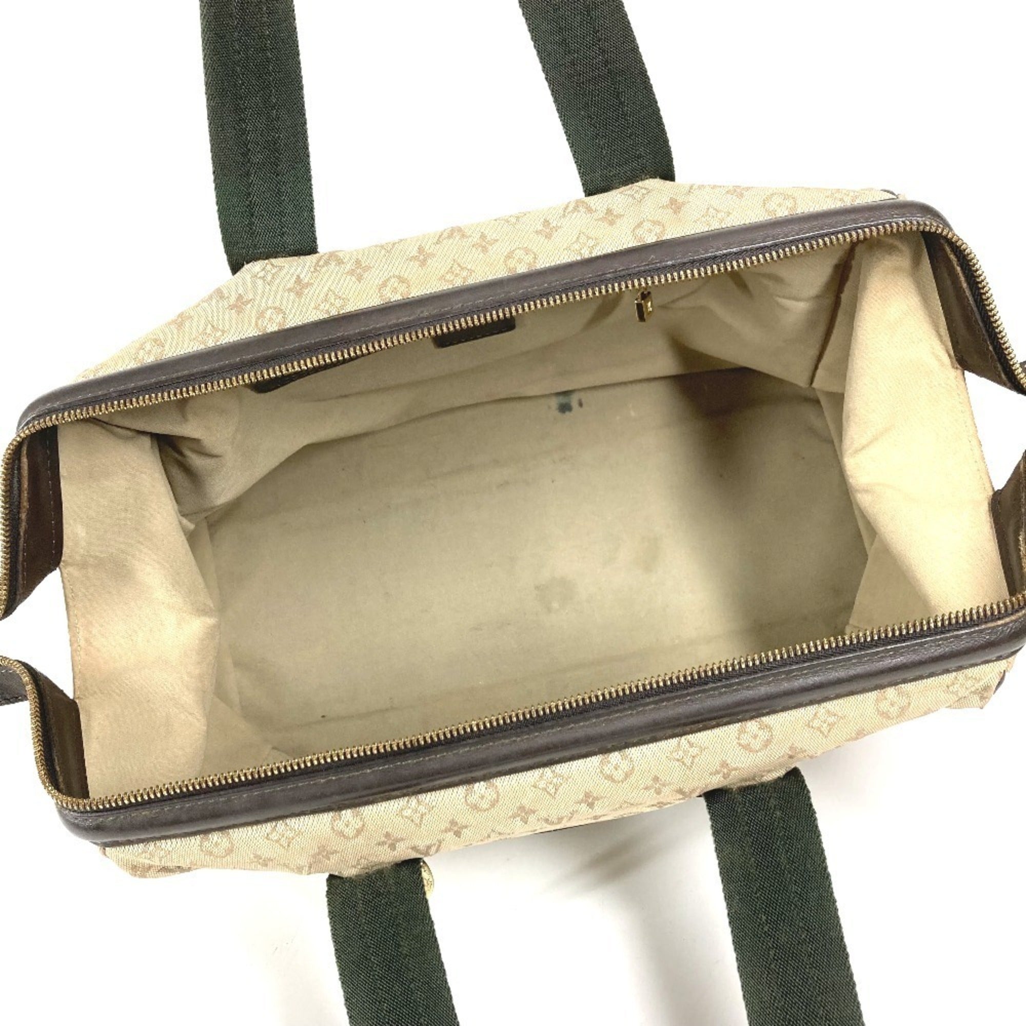 Louis Vuitton Monogram Mini Khaki Monogram Mini Boston Bag Handbag Shoulder Bag (Pre-Owned)