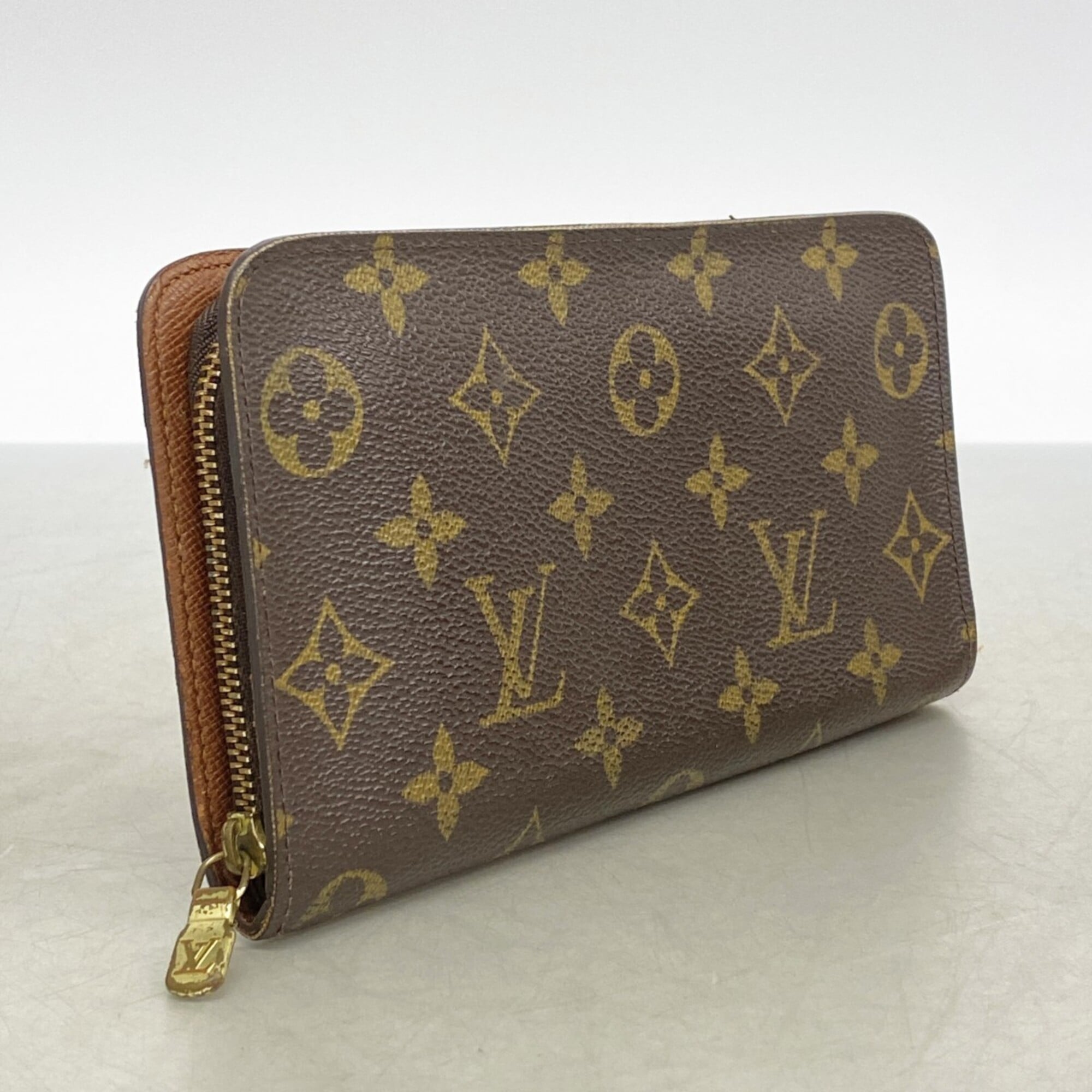 Louis Vuitton Brown Long Wallet (Bi-Fold) (Pre-Owned)