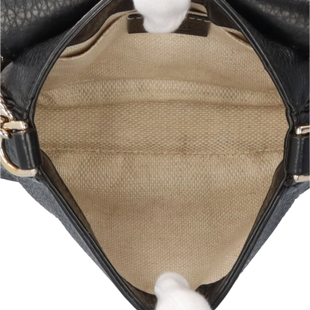 Gucci Black Leather Shoulder Bag (Pre-Owned)