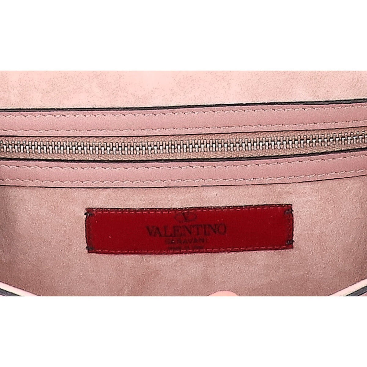 Valentino Silver Leather Shoulder Bag (Pre-Owned)