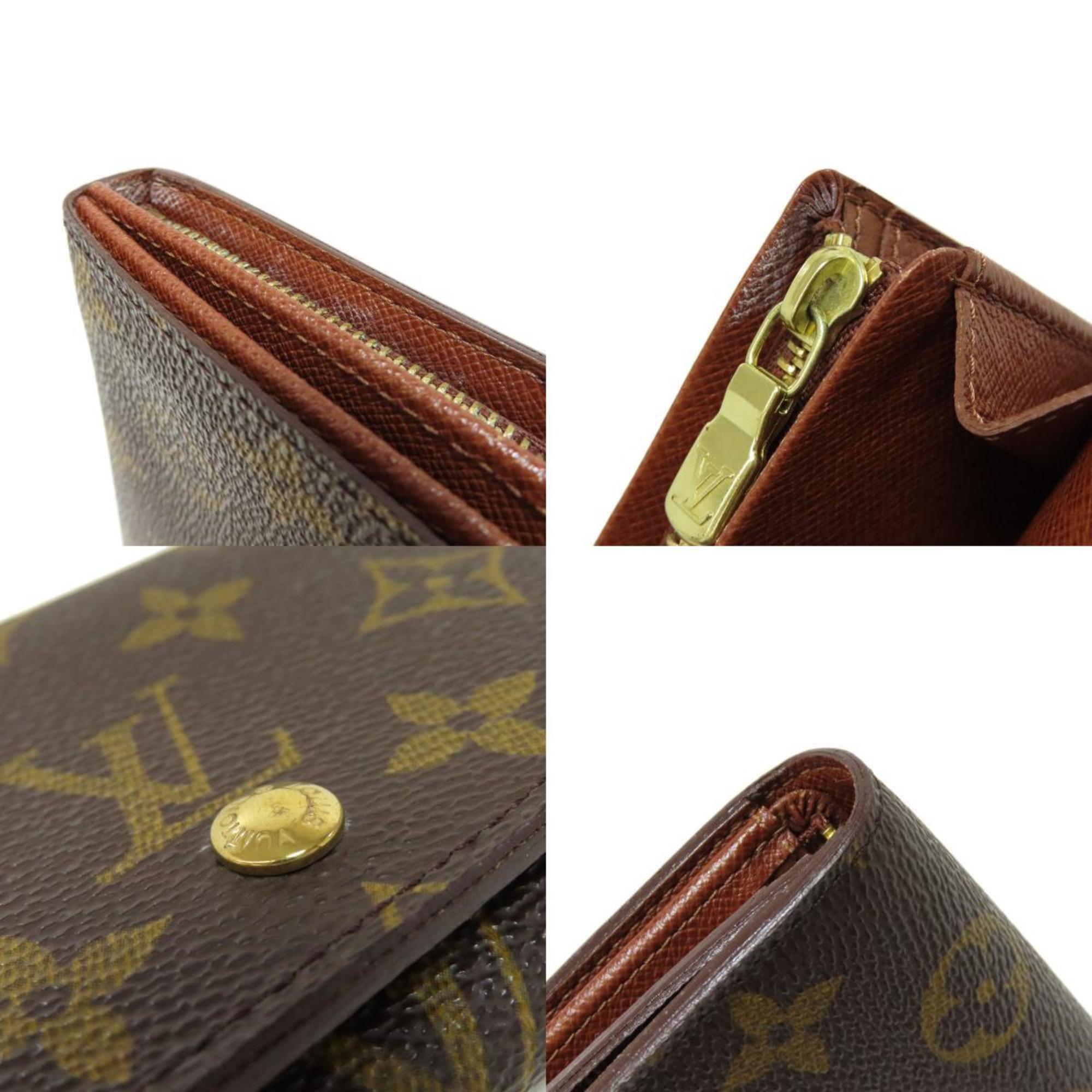 Louis Vuitton Brown Monogram Monogram Wallet (Bi-Fold) (Pre-Owned)