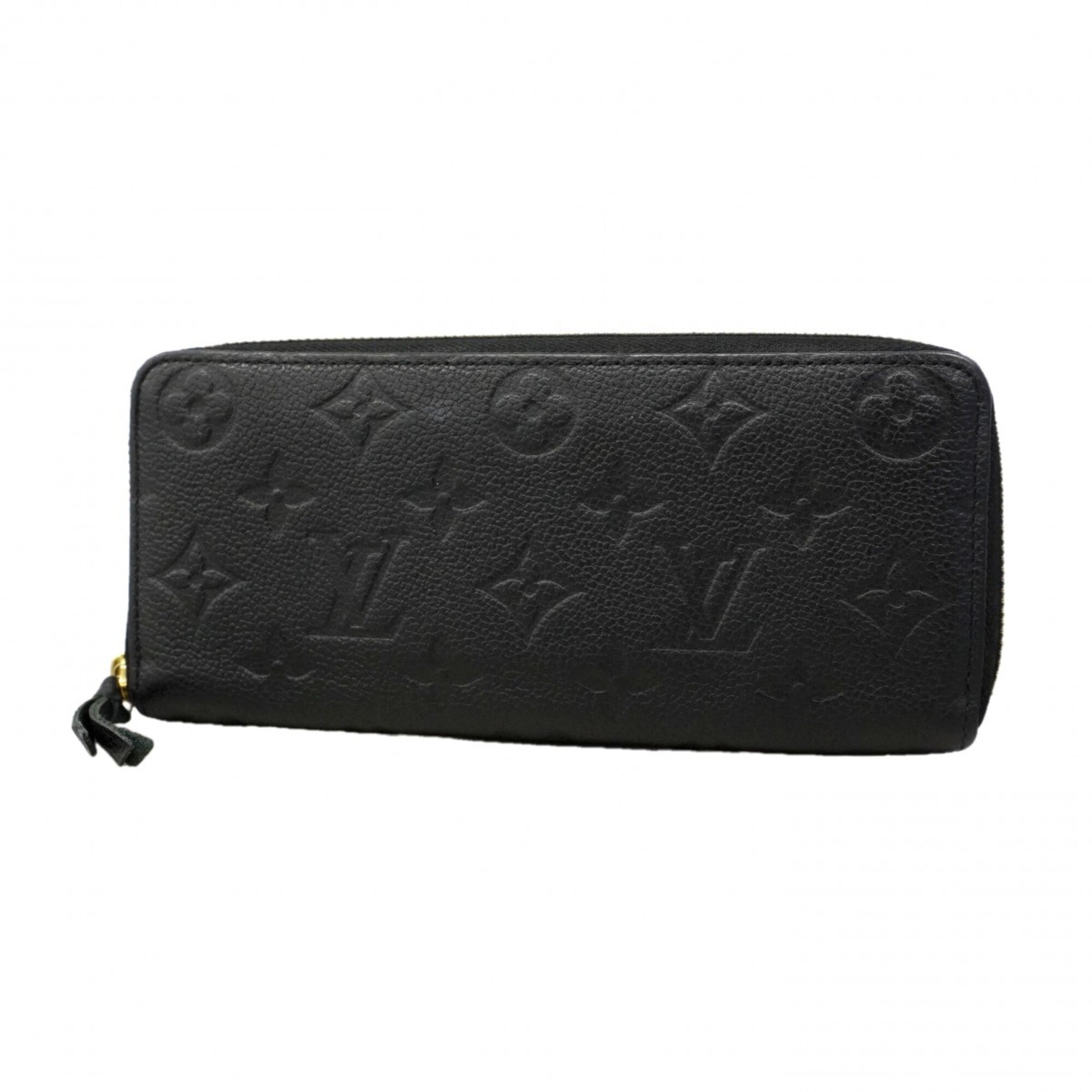 Louis Vuitton Noir Long Wallet (Bi-Fold) (Pre-Owned)