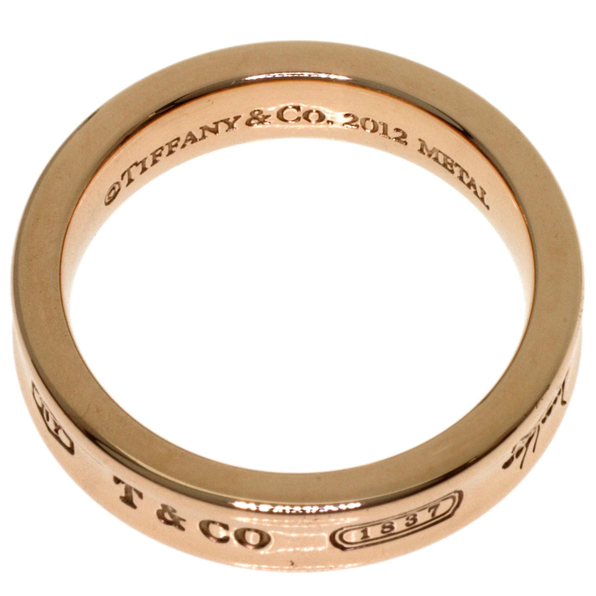 Tiffany Metal Band Ring (Pre-Owned)
