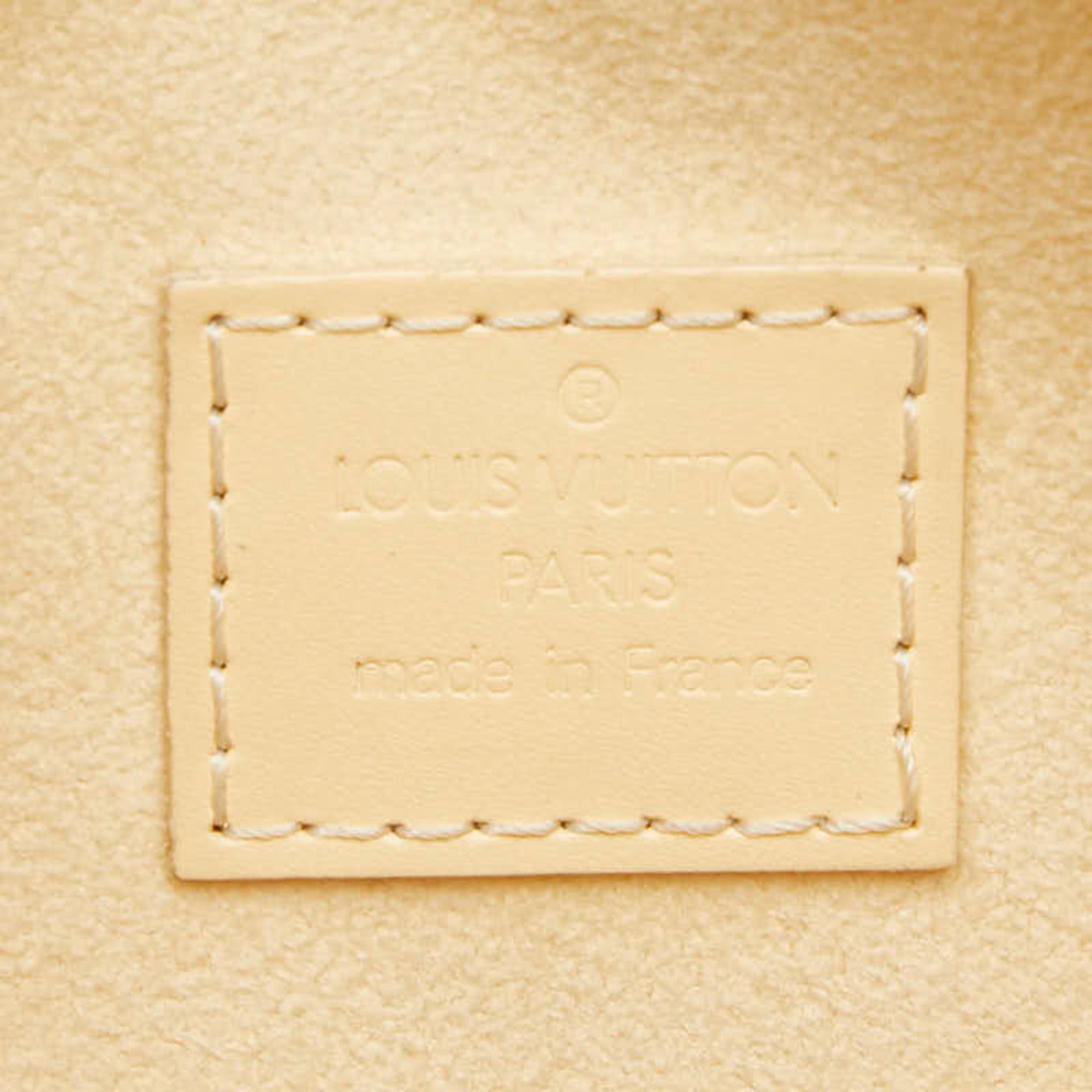 Louis Vuitton Epi Ivory Leather Handbag (Pre-Owned)