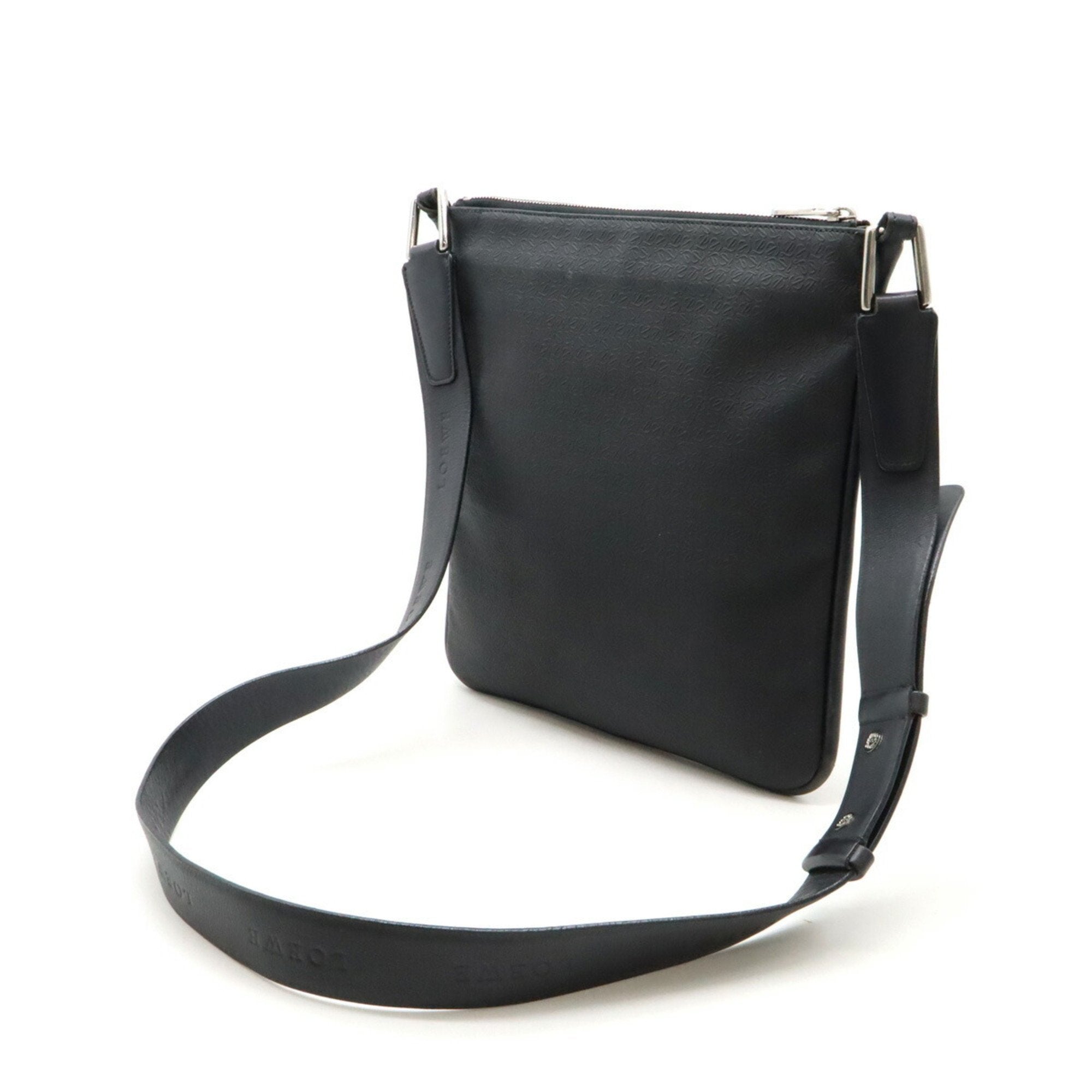 Loewe Black Pvc Leather Shoulder Bag (Pre-Owned)