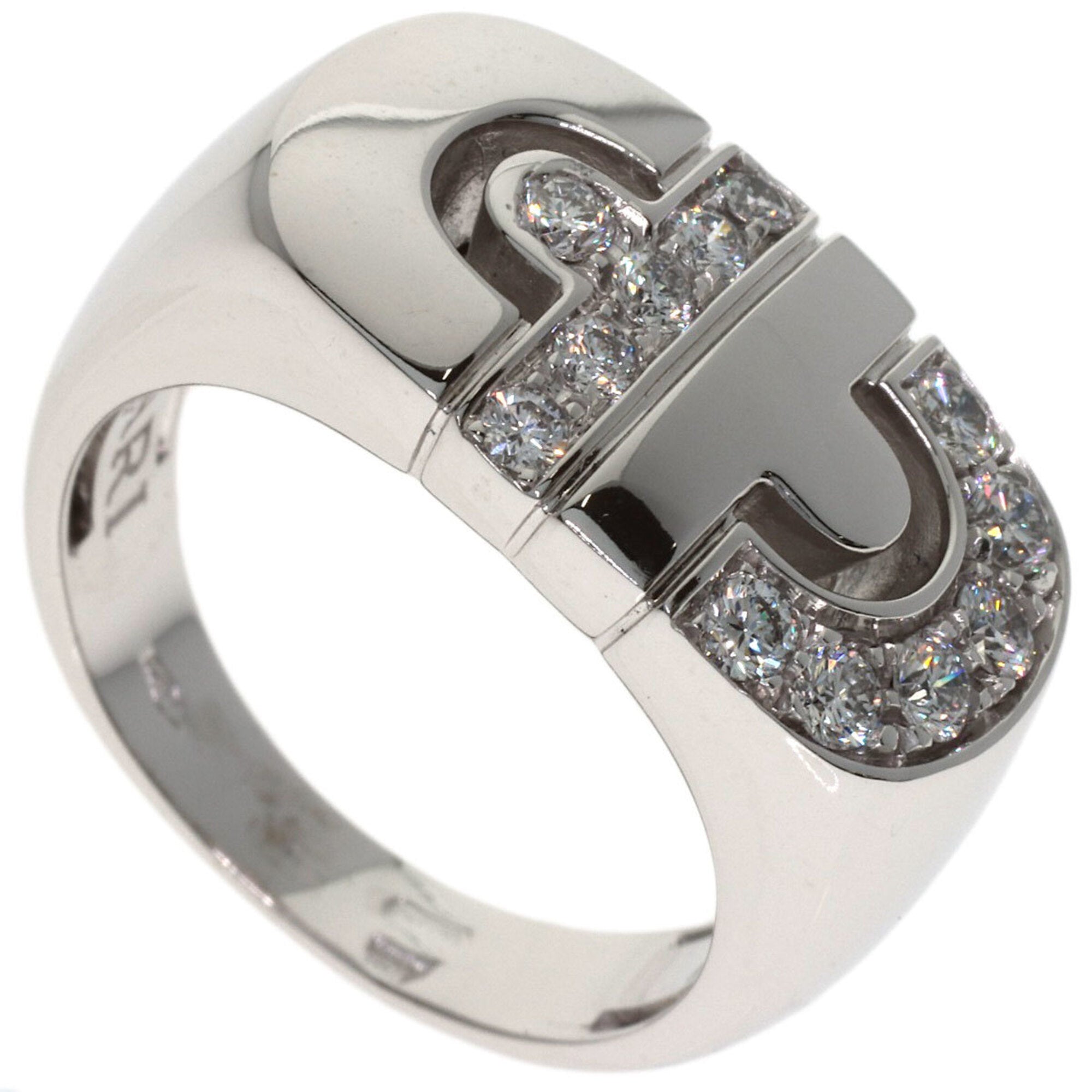 Bvlgari White Gold (18K) Band Ring (Pre-Owned)