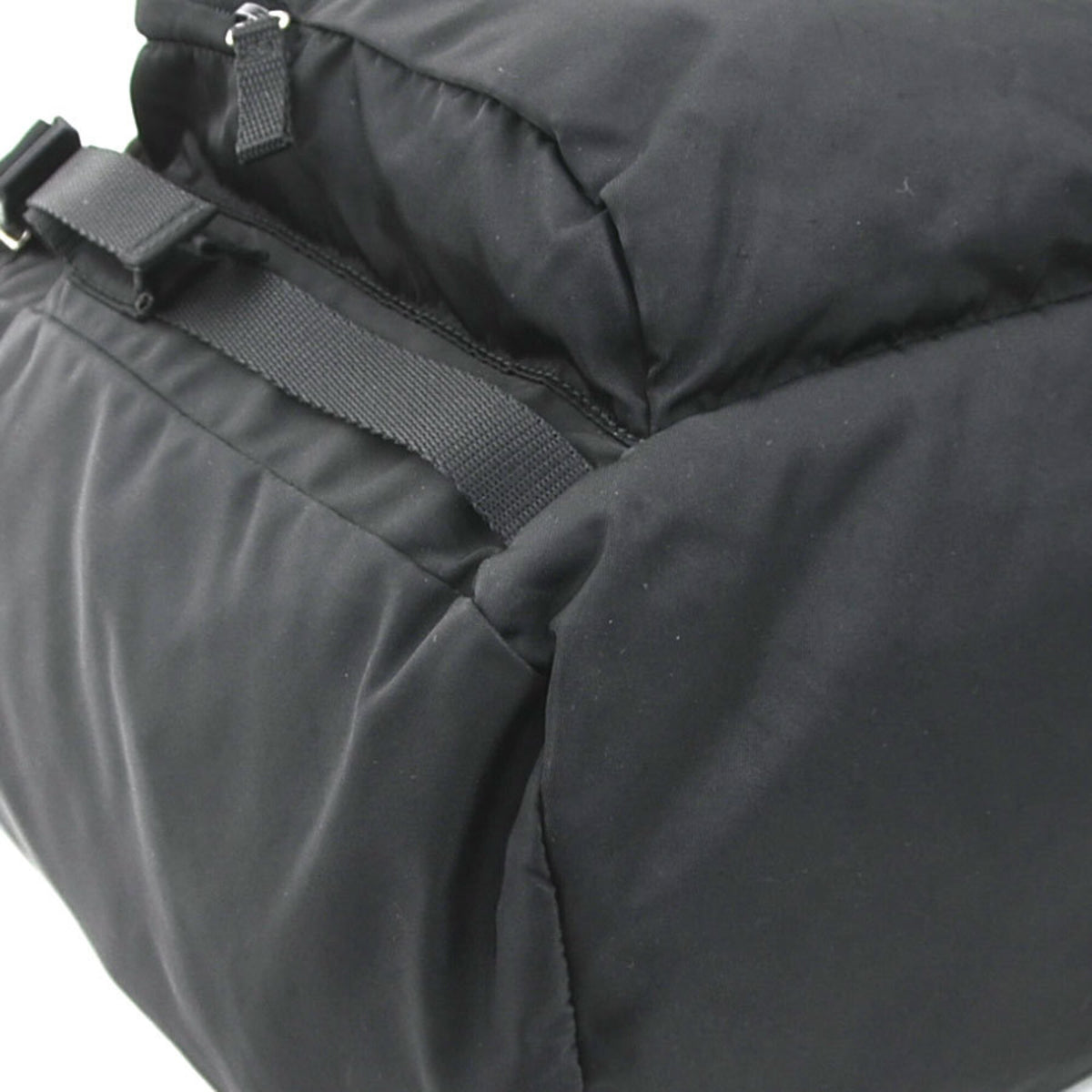 Prada Black Nylon Backpack (Pre-Owned)