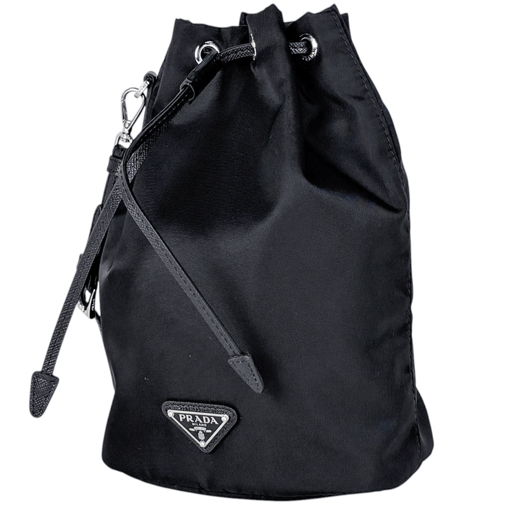 Prada Black Nero Nylon Pouch (Pre-Owned)