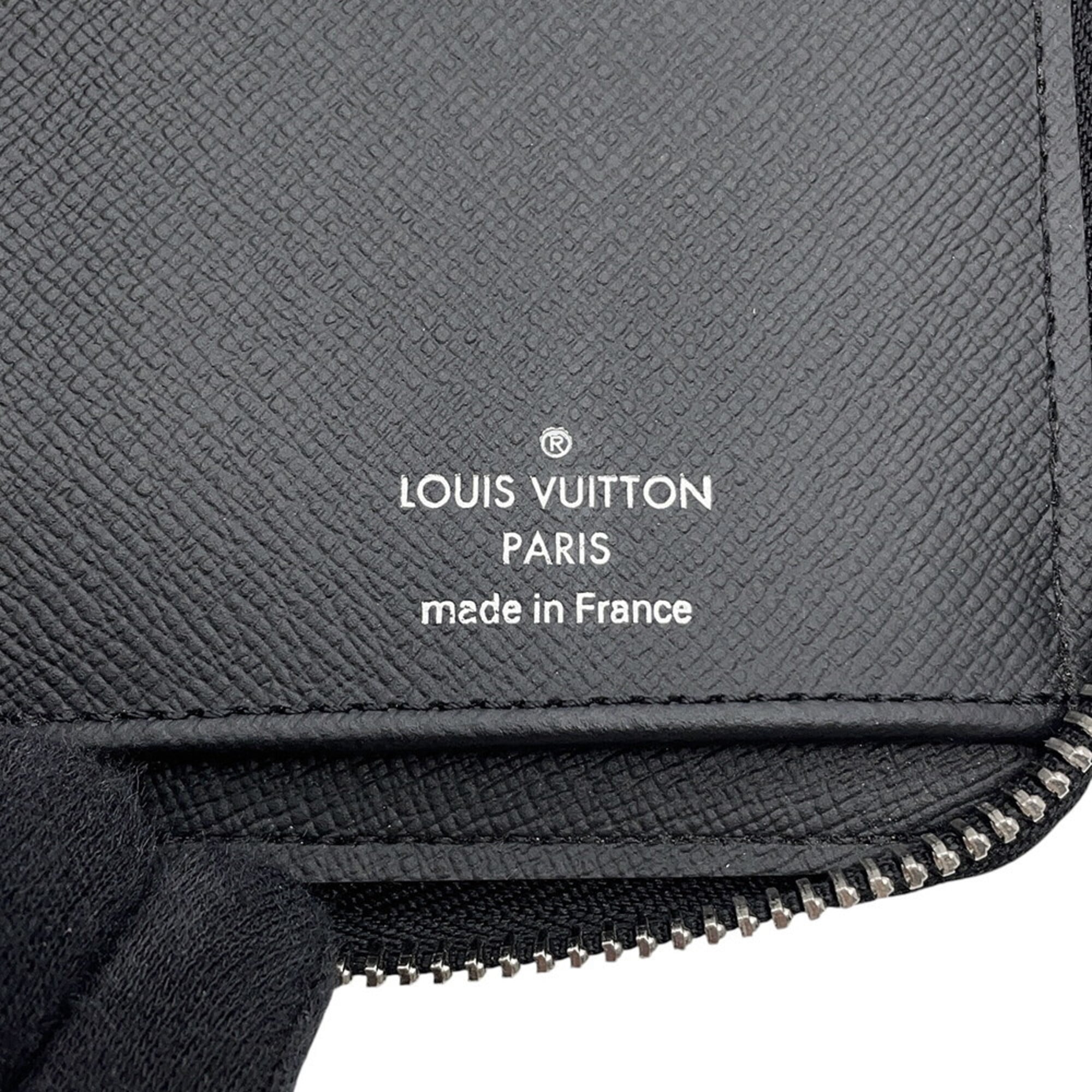 Louis Vuitton Epi Black Noir Epi Leather Long Wallet (Bi-Fold) (Pre-Owned)