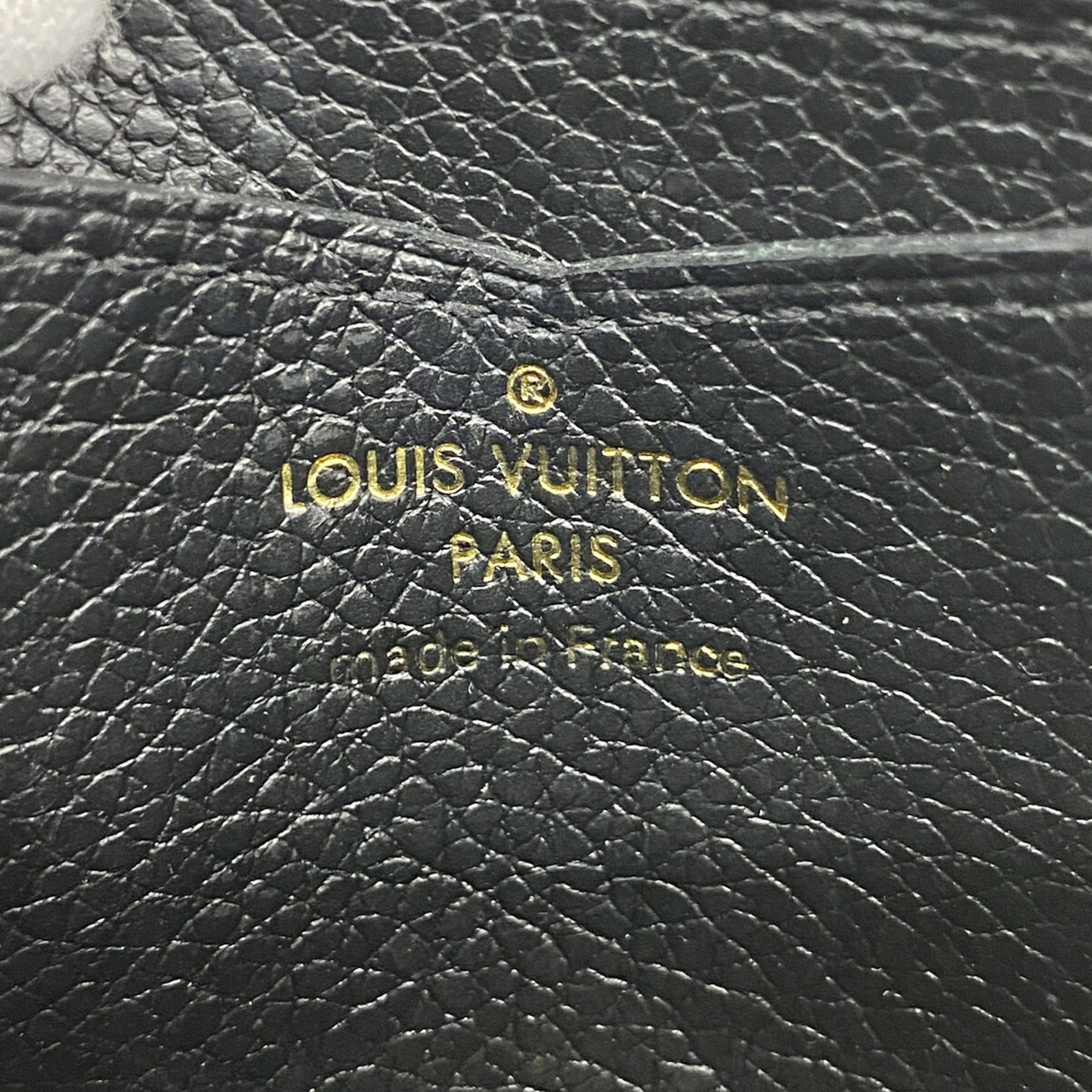 Louis Vuitton Noir Coin Purse/Coin Case (Pre-Owned)