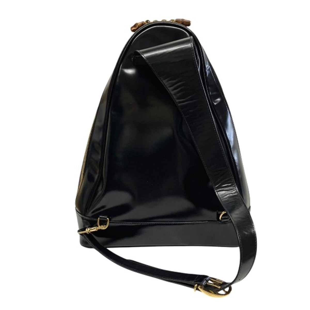 Gucci Black Leather Backpack (Pre-Owned)