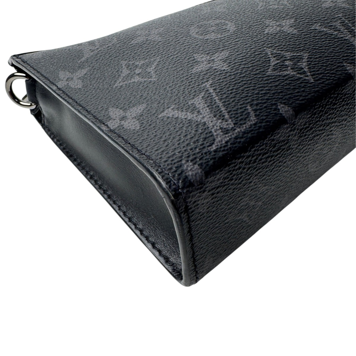 Louis Vuitton Black Monogram Eclipse Shoulder Bag (Pre-Owned)