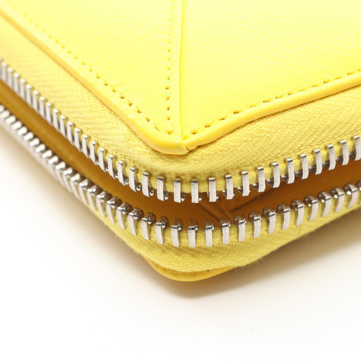 Balenciaga Yellow Leather Long Wallet (Bi-Fold) (Pre-Owned)
