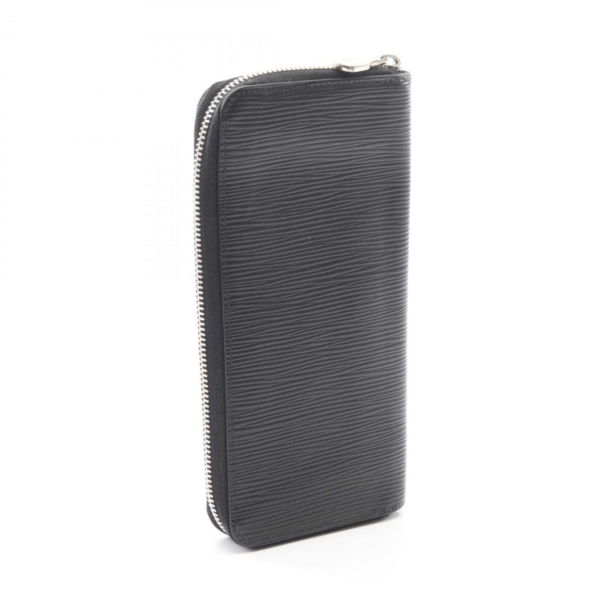 Louis Vuitton Black Noir Epi Leather Long Wallet (Bi-Fold) (Pre-Owned)