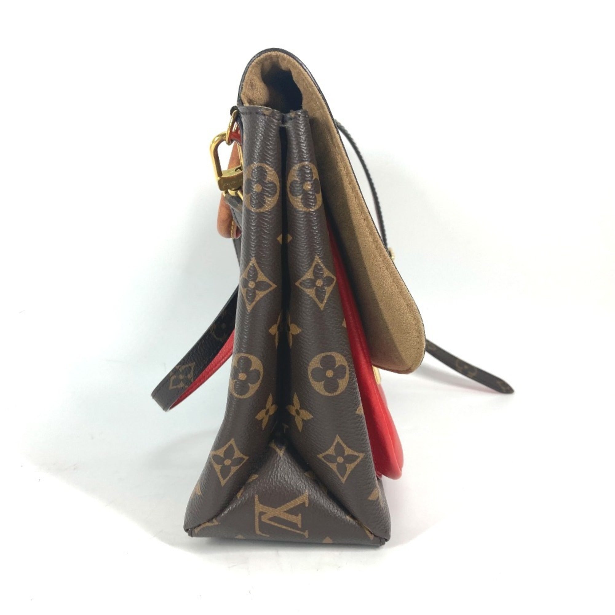 Louis Vuitton Coquelicots Monogram Handbag Shoulder Bag Tote Bag (Pre-Owned)