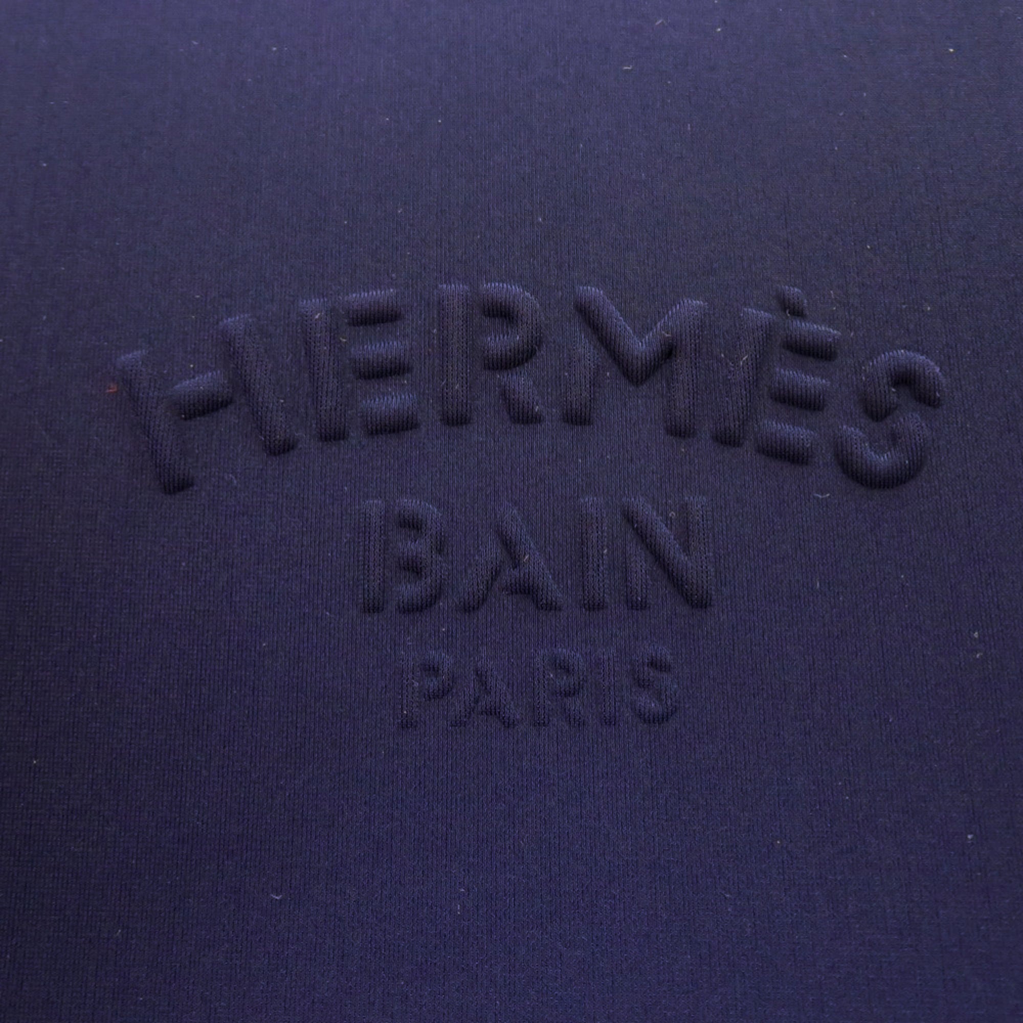 Hermes Navy Polyamide Pouch (Pre-Owned)